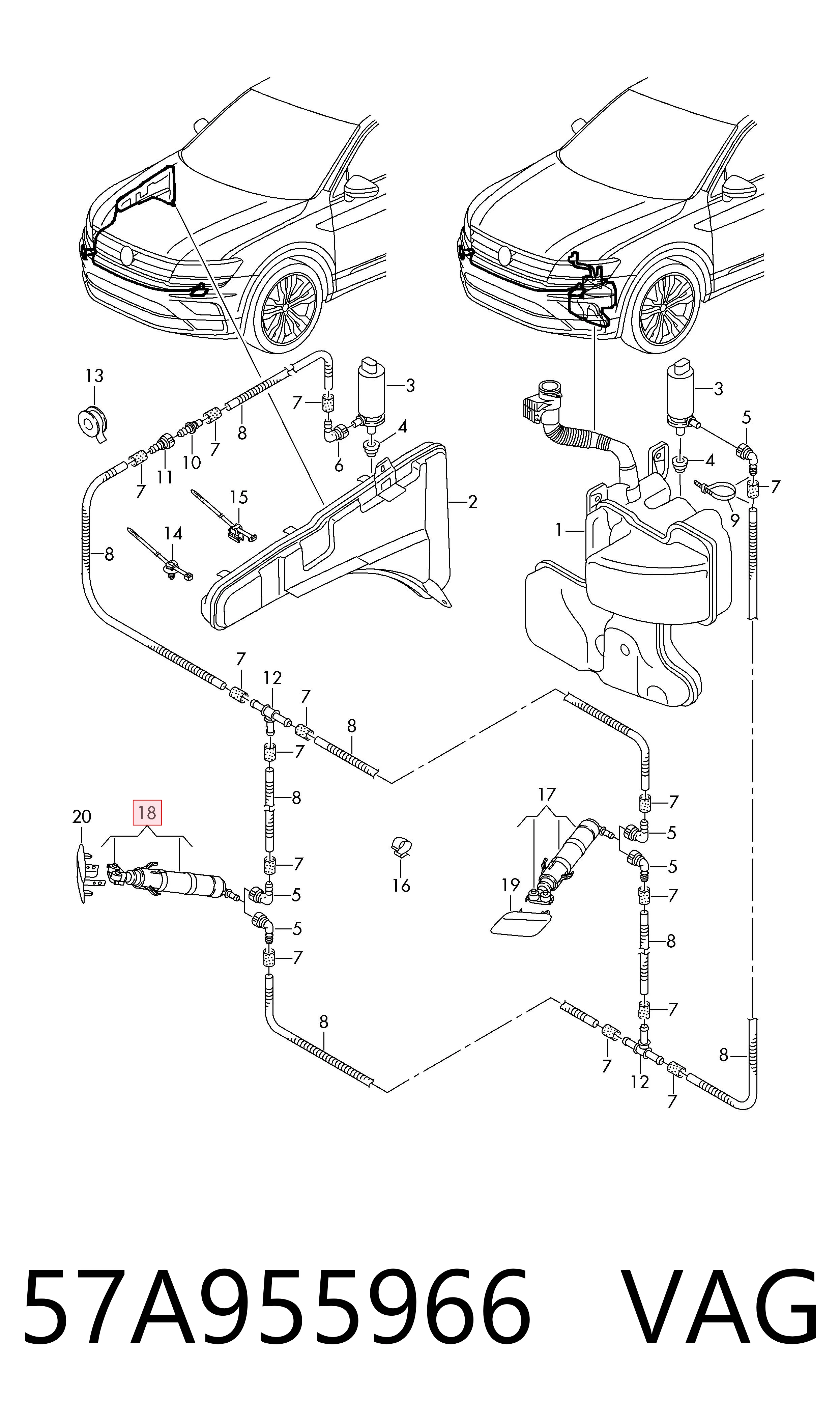 57A955966 VAG 