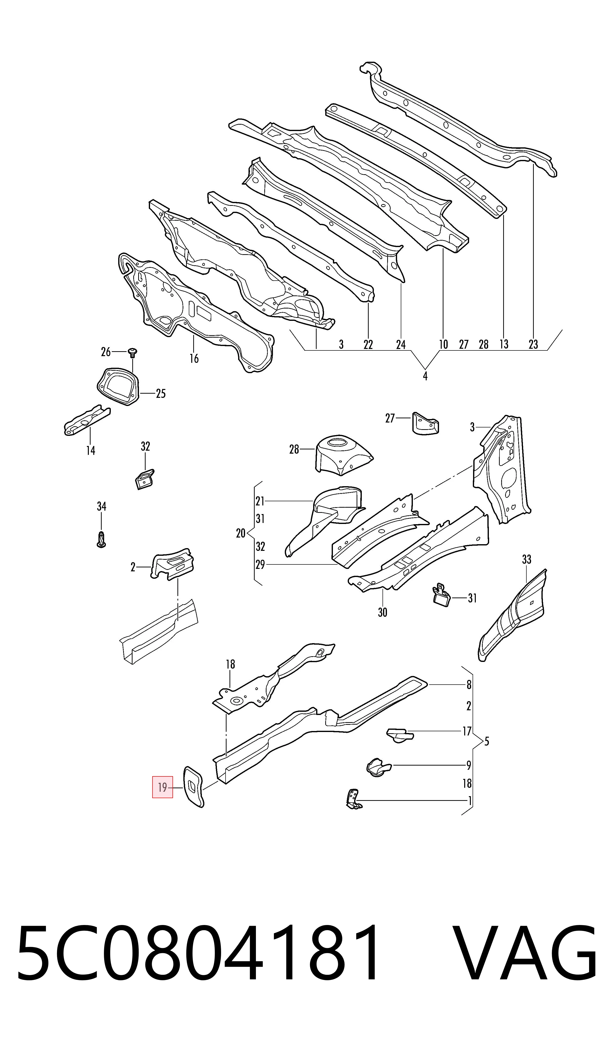 5C0804181 VAG 
