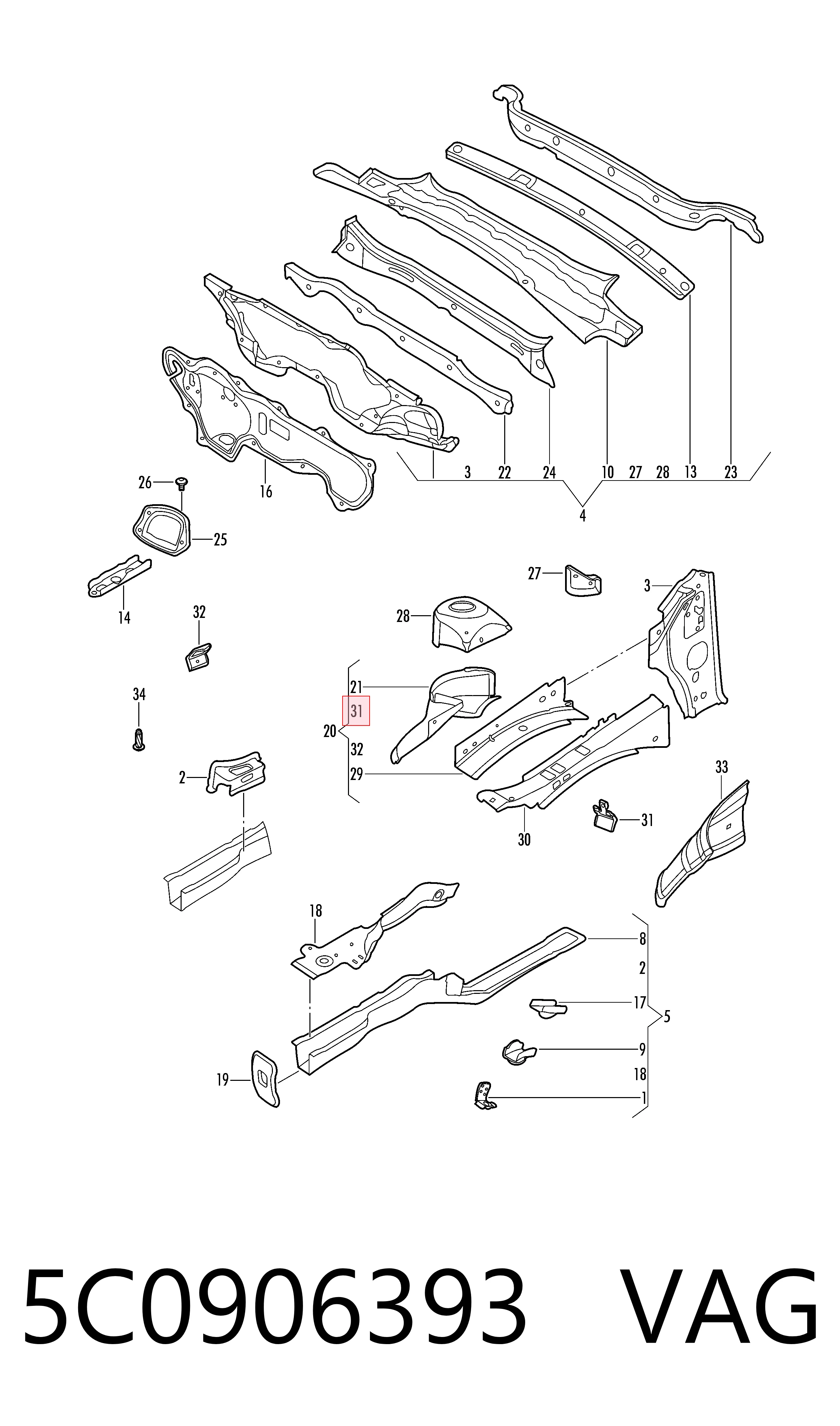 5C0906393 VAG 