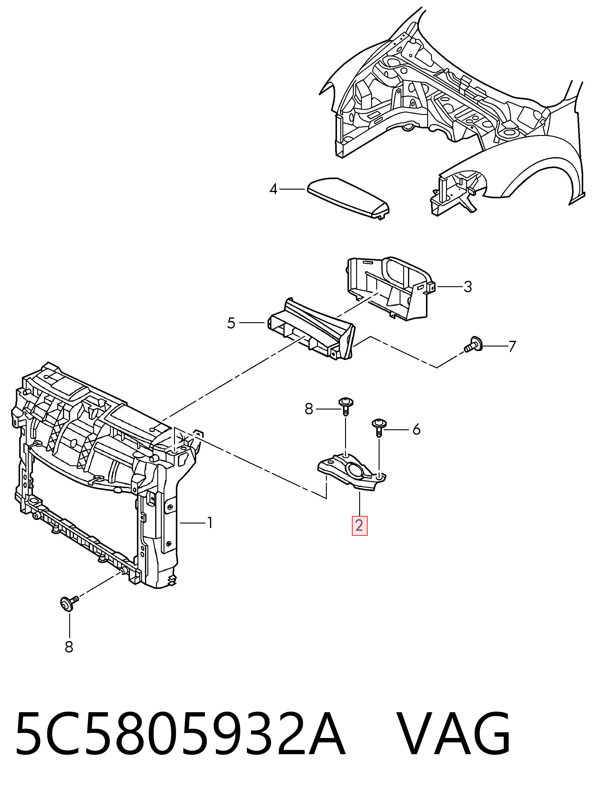 5C5805932A VAG 