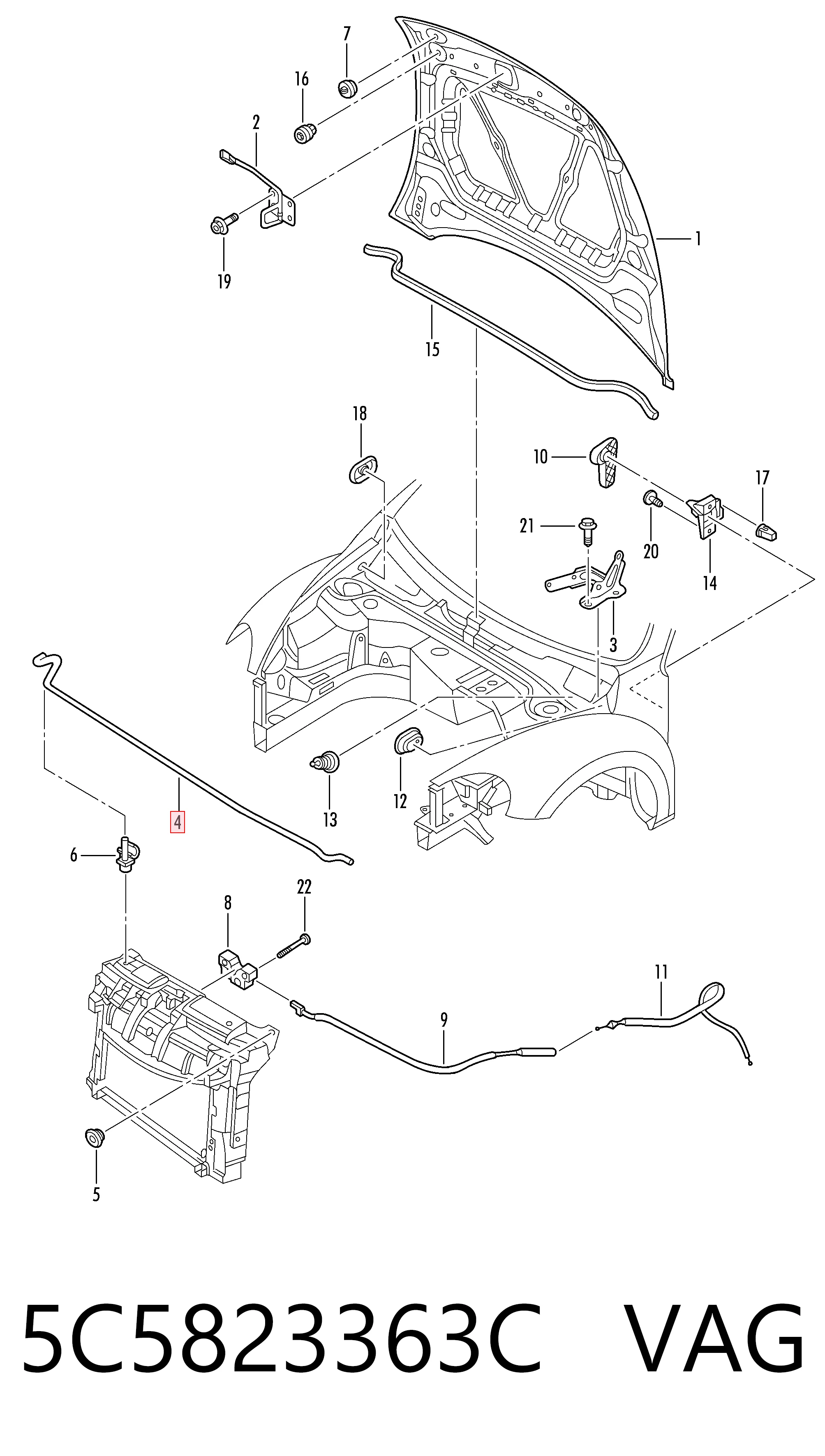 5C5823363C VAG 
