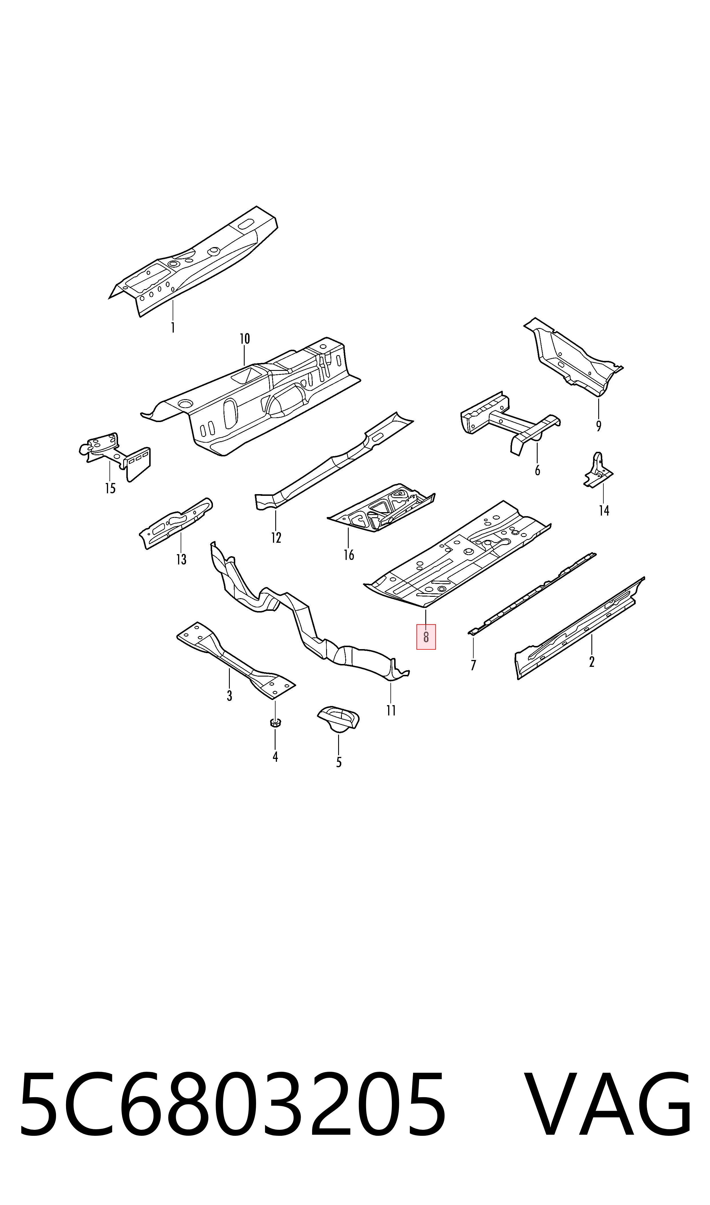 5C6803205 VAG