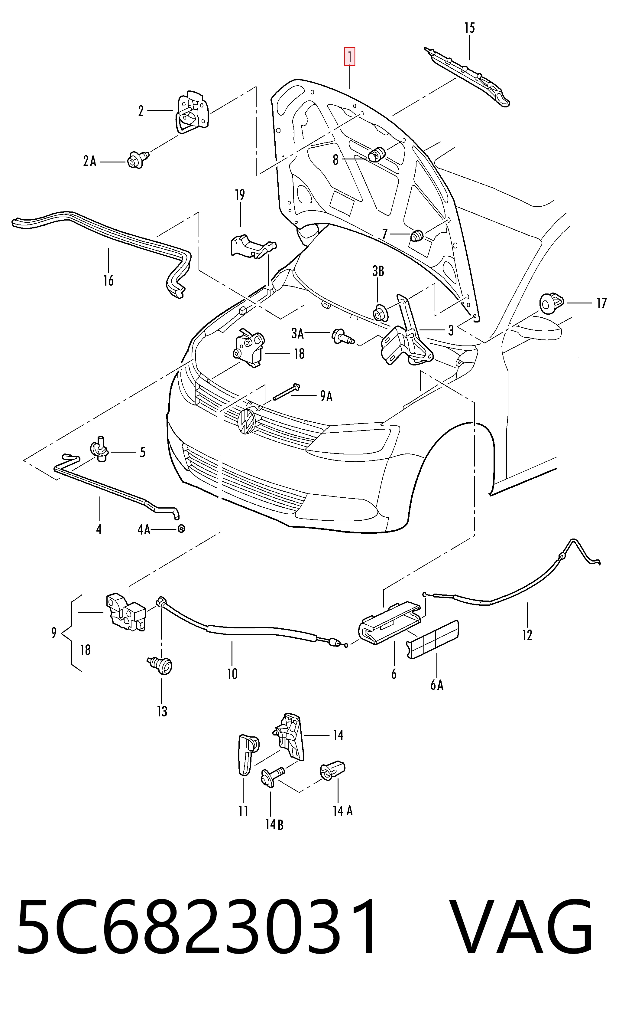 Капот Tempest 515747280 цена, от 144.86 USD