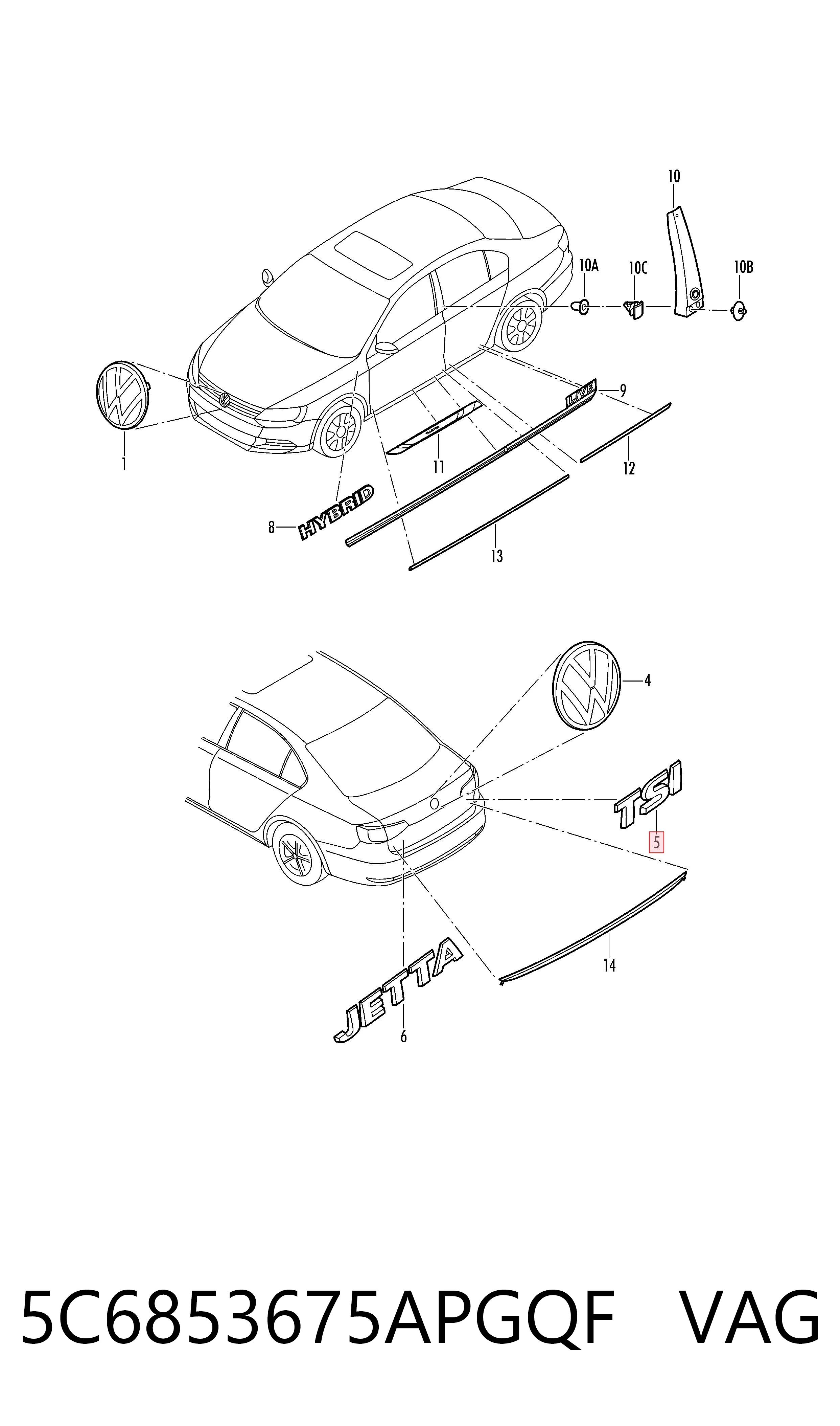 5C6853675APGQF VAG 