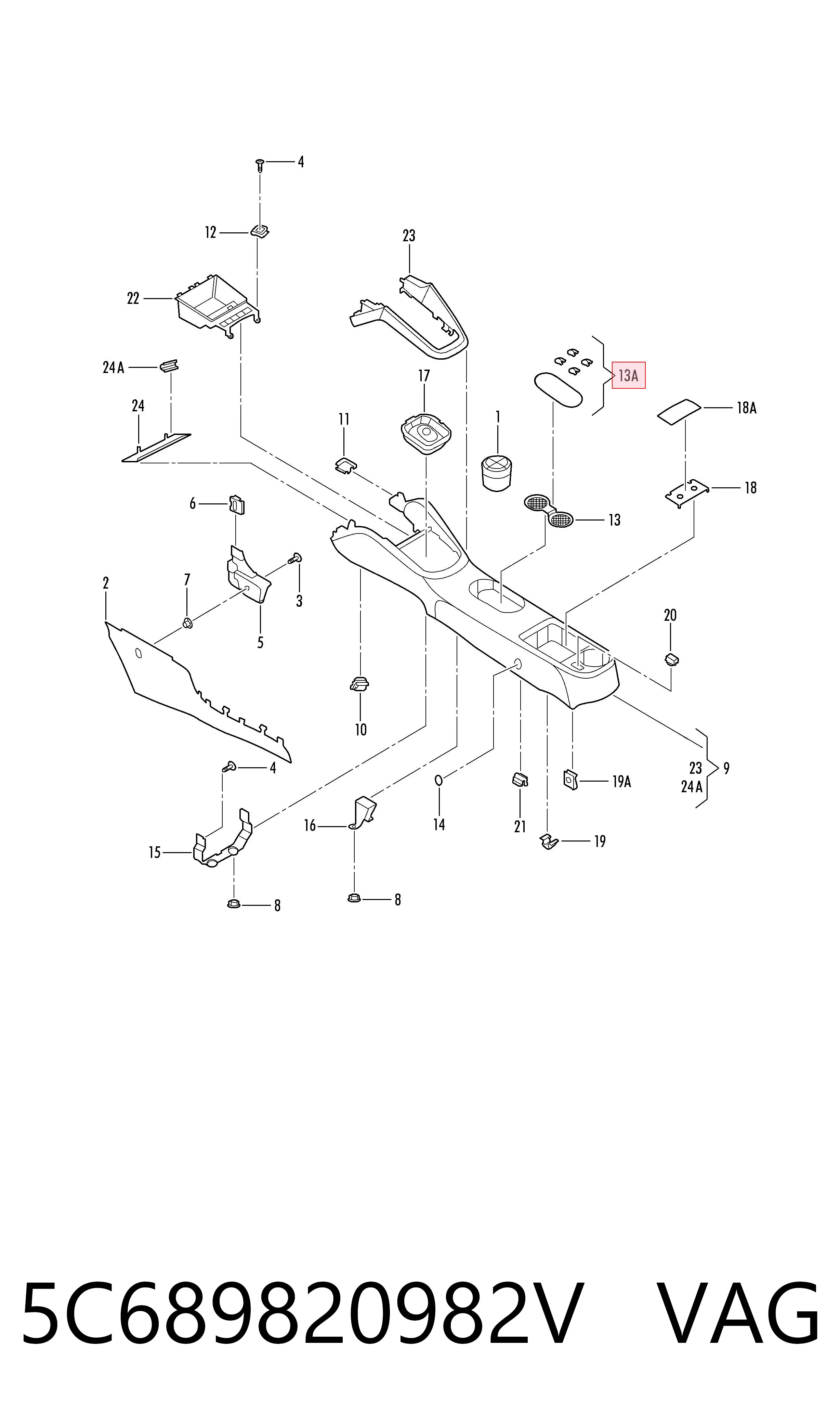 5C689820982V VAG 