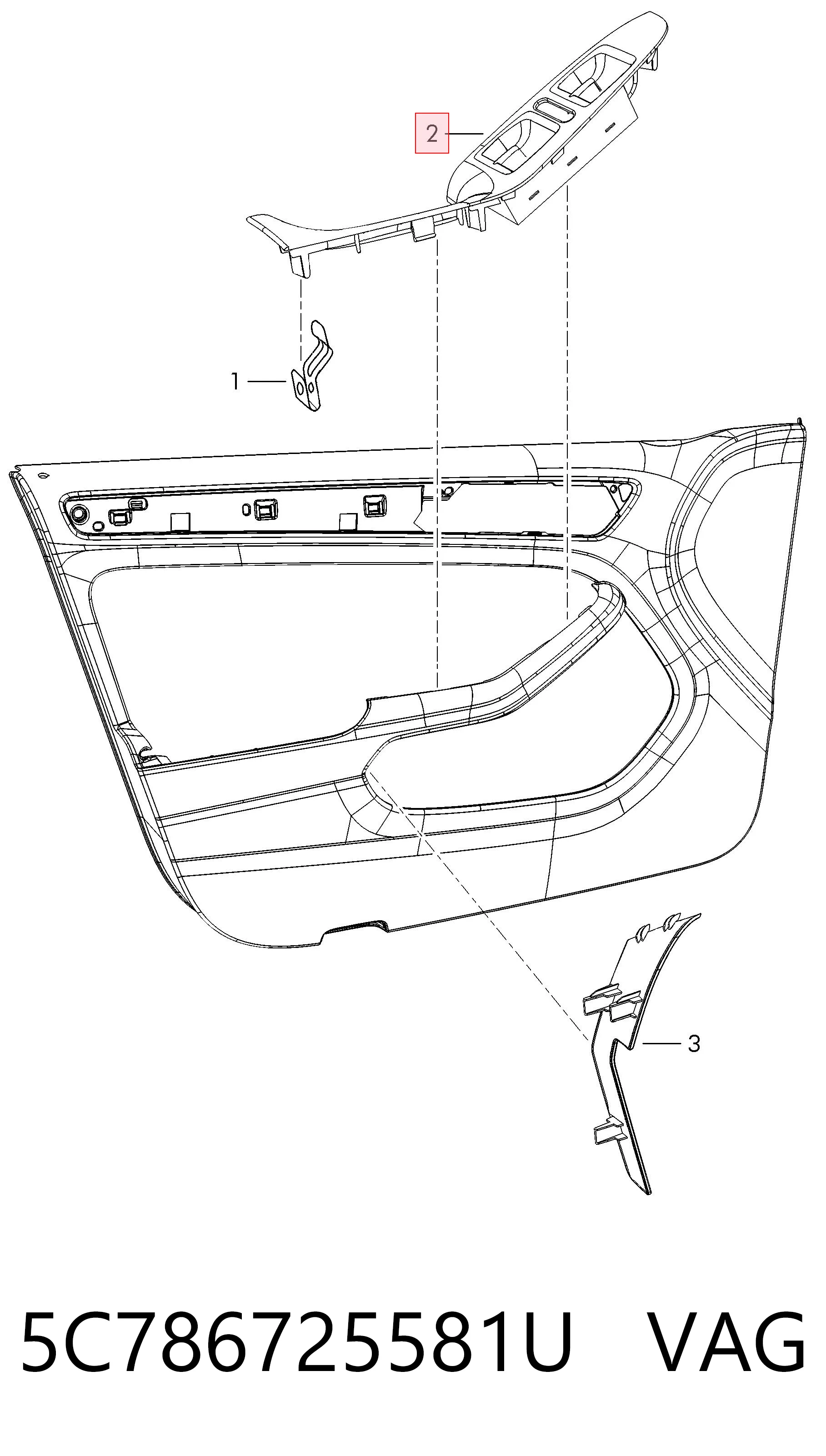 5C786725581U VAG 