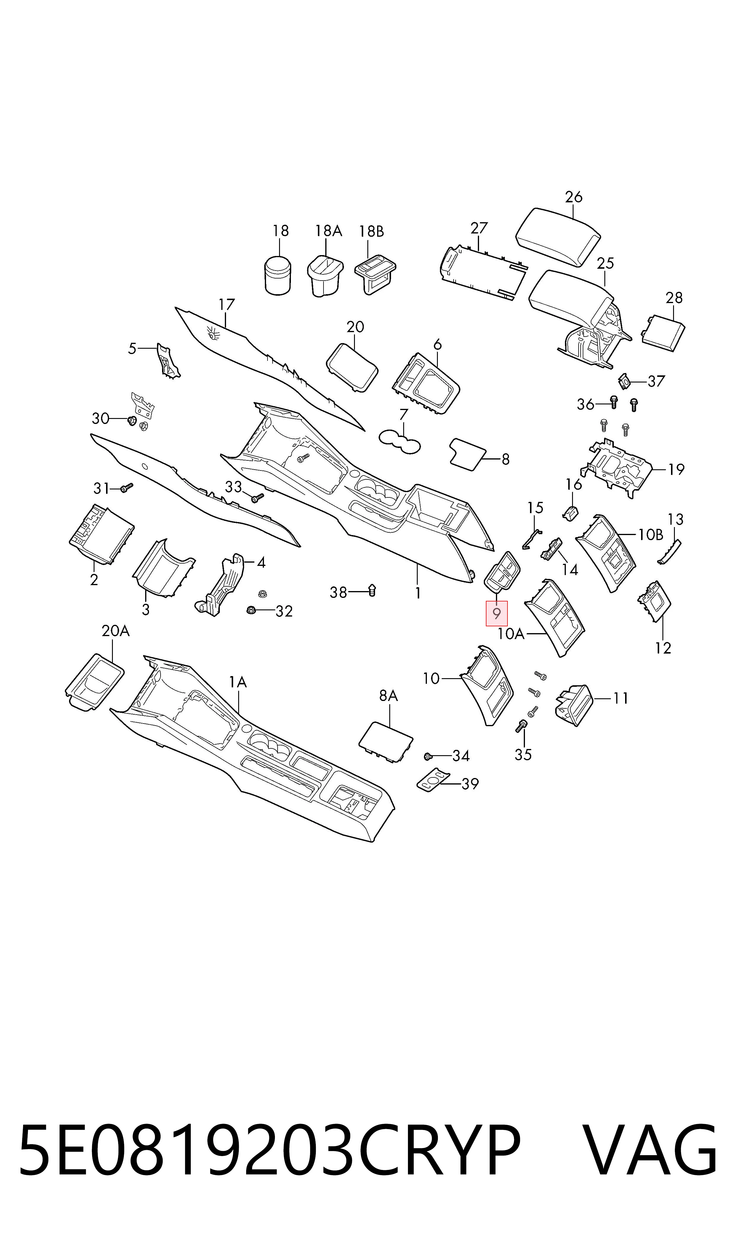 5E0819203CRYP VAG 