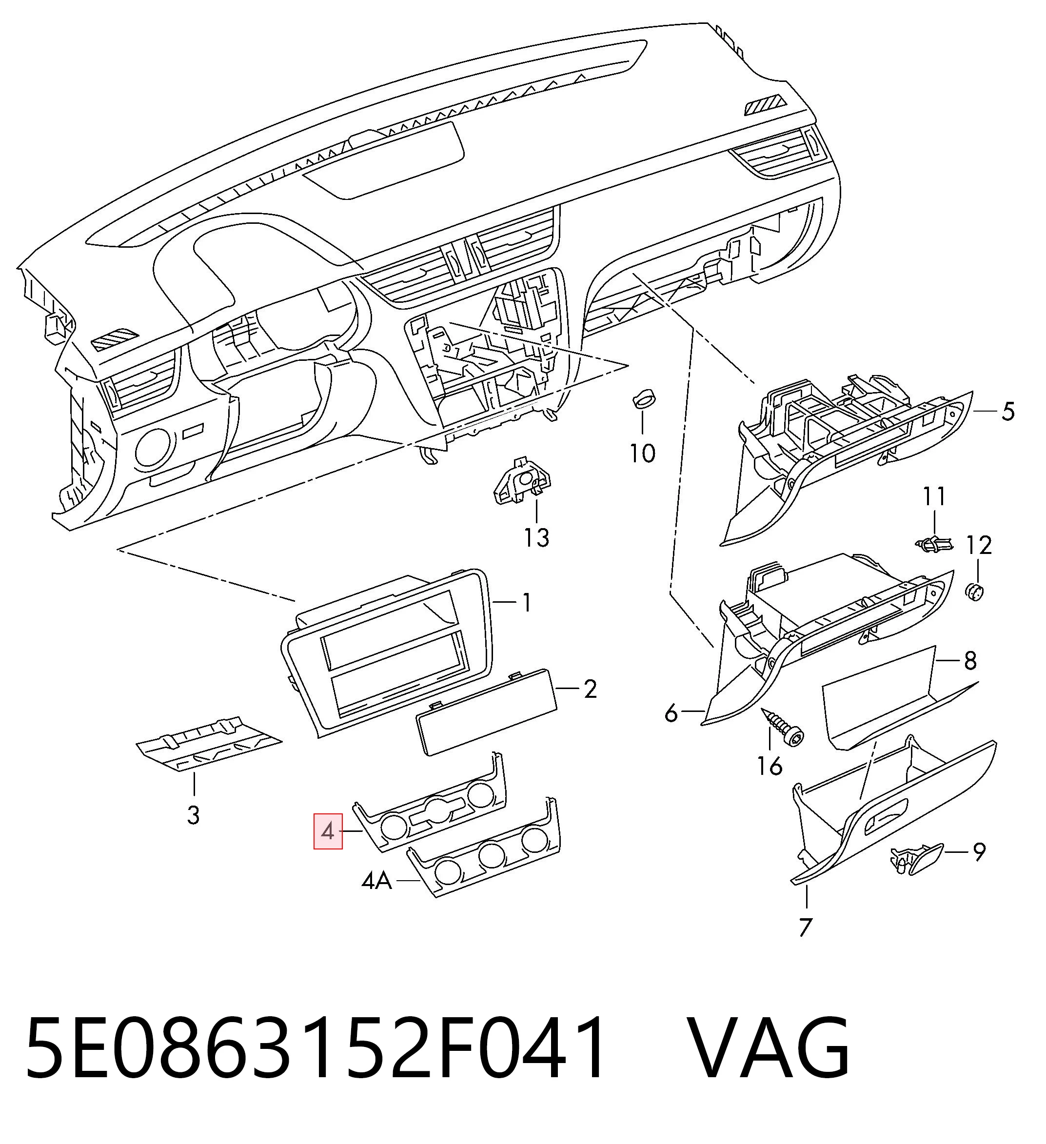 5E0863152F041 VAG 