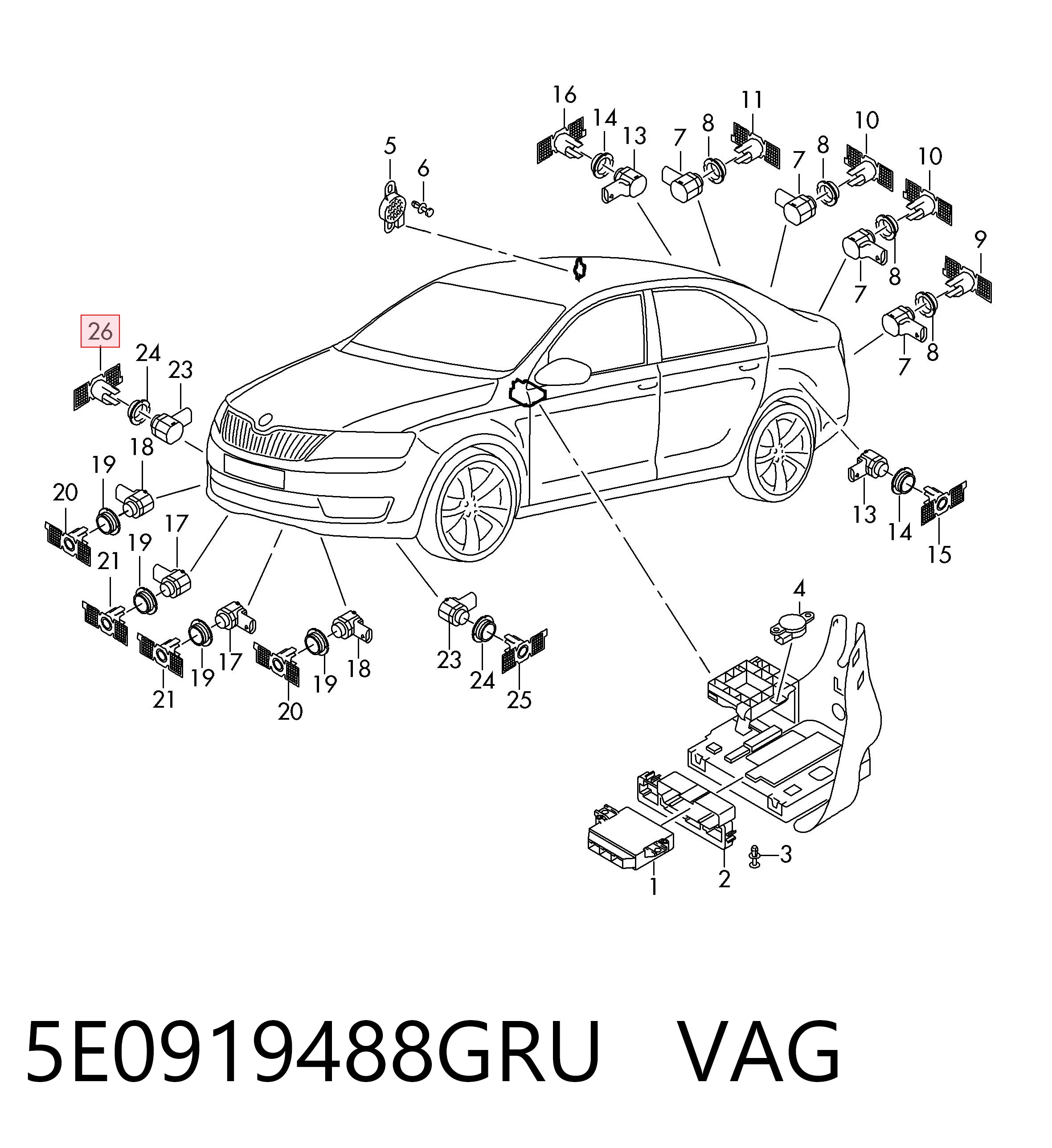 5E0919488GRU VAG 