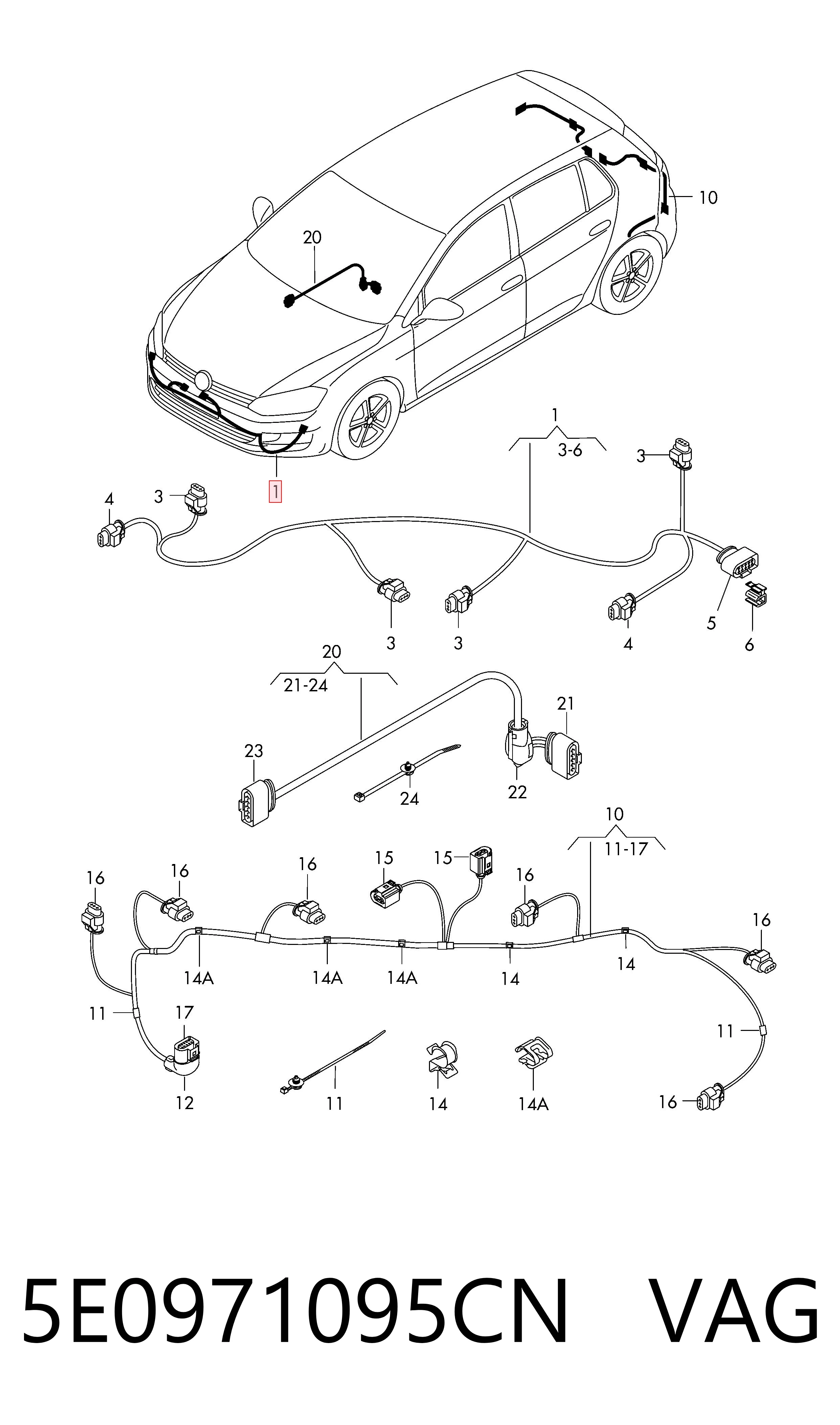 5E0971095CN VAG 