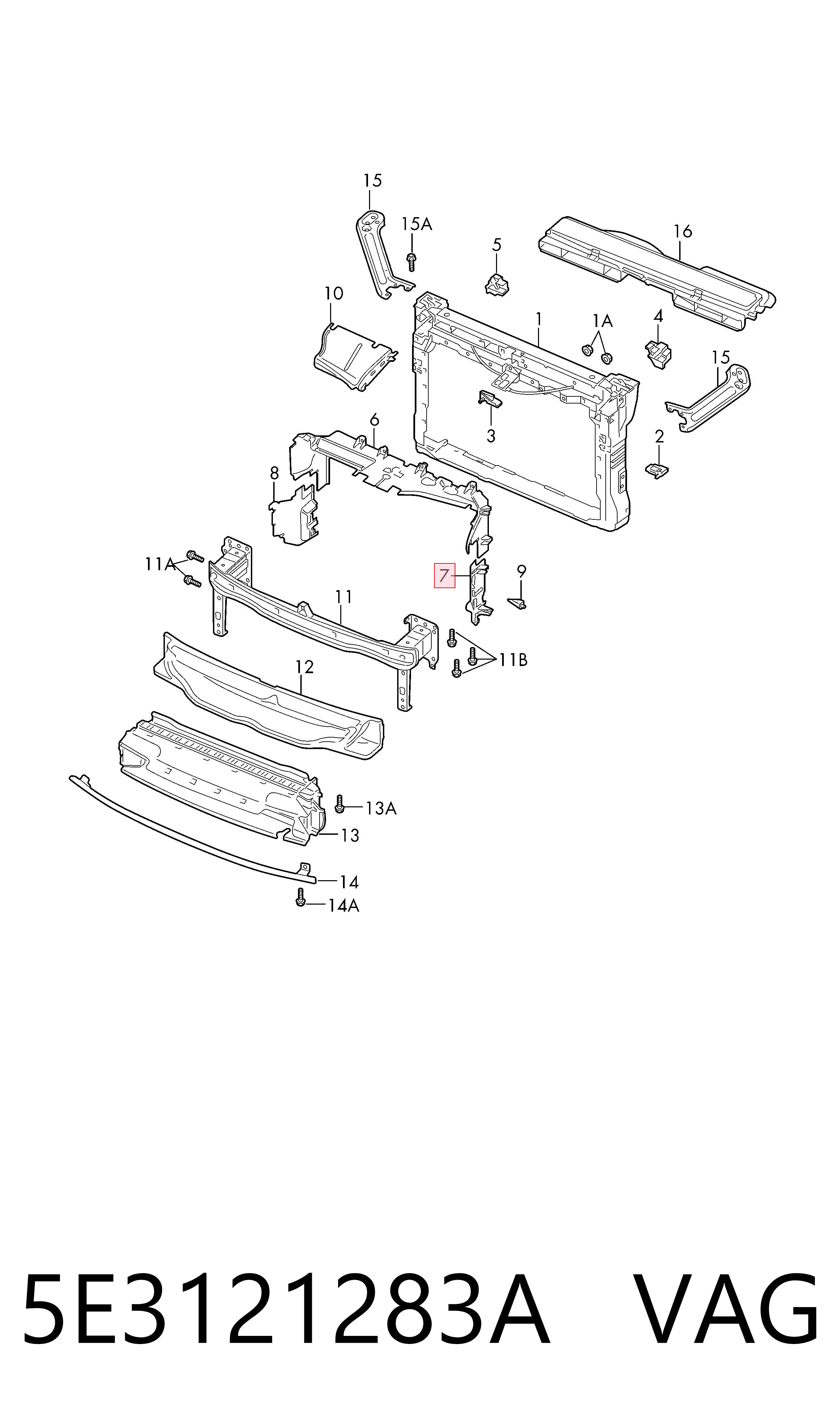 5E3121283A VAG 