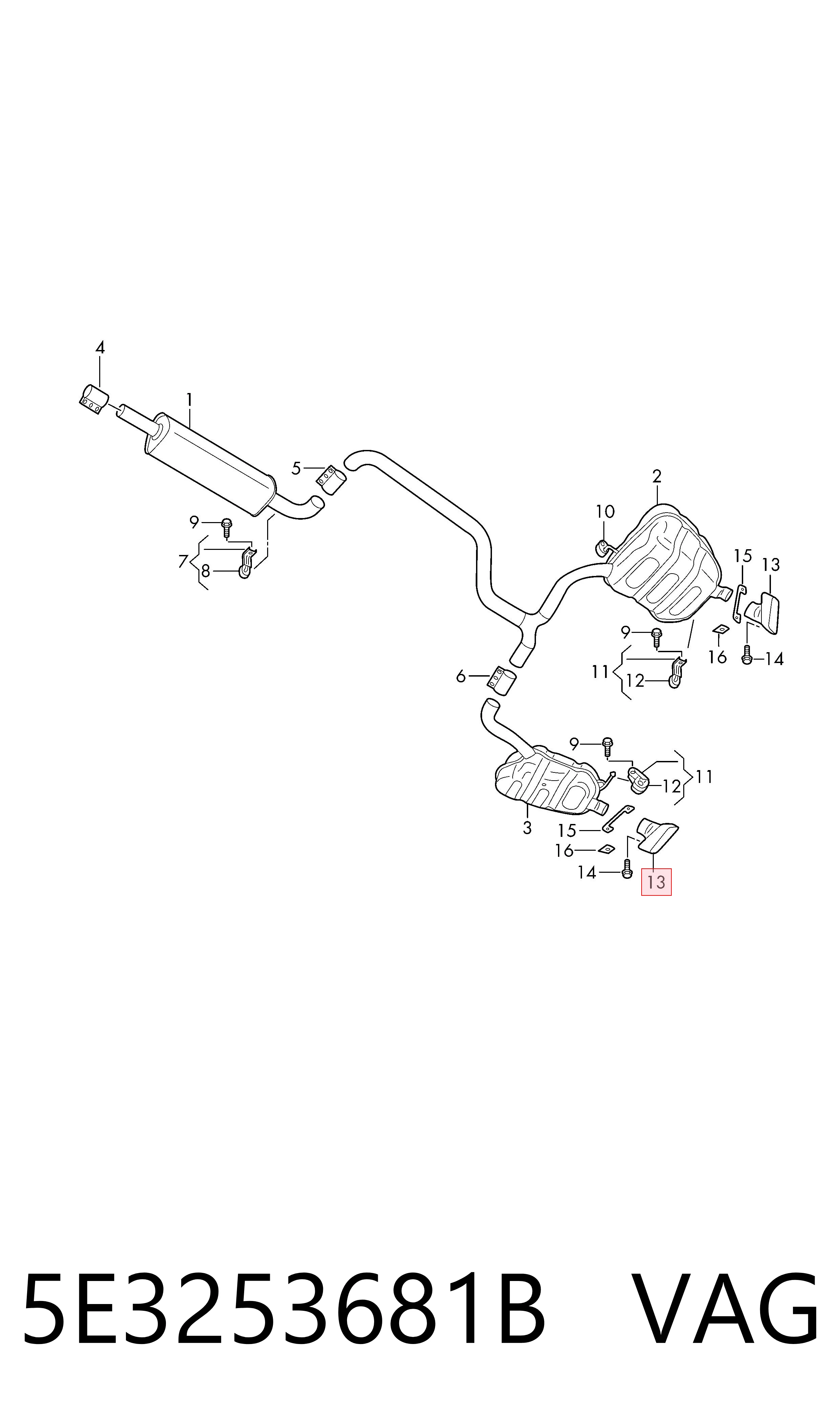 5E3253681B VAG 