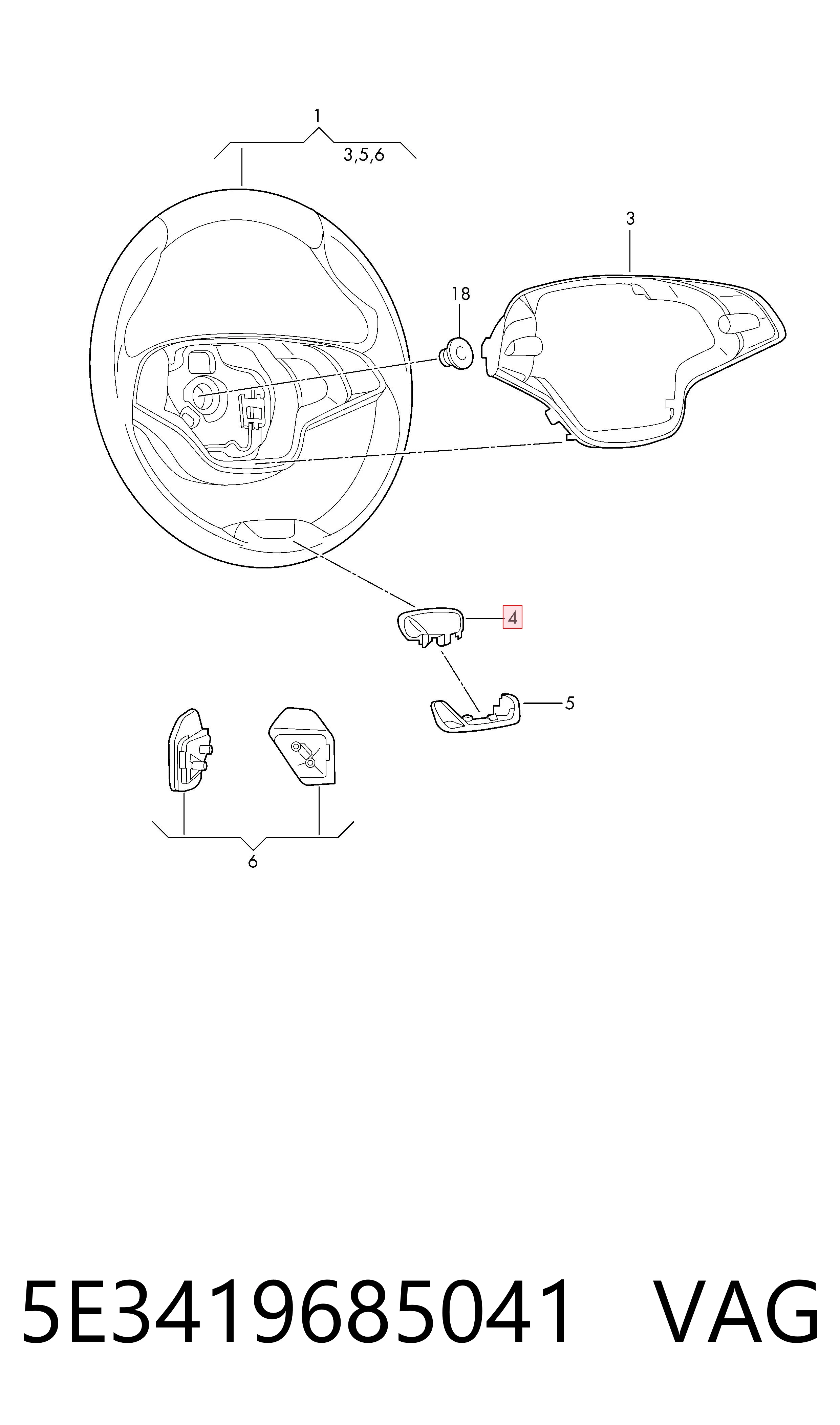 5E3419685041 VAG 