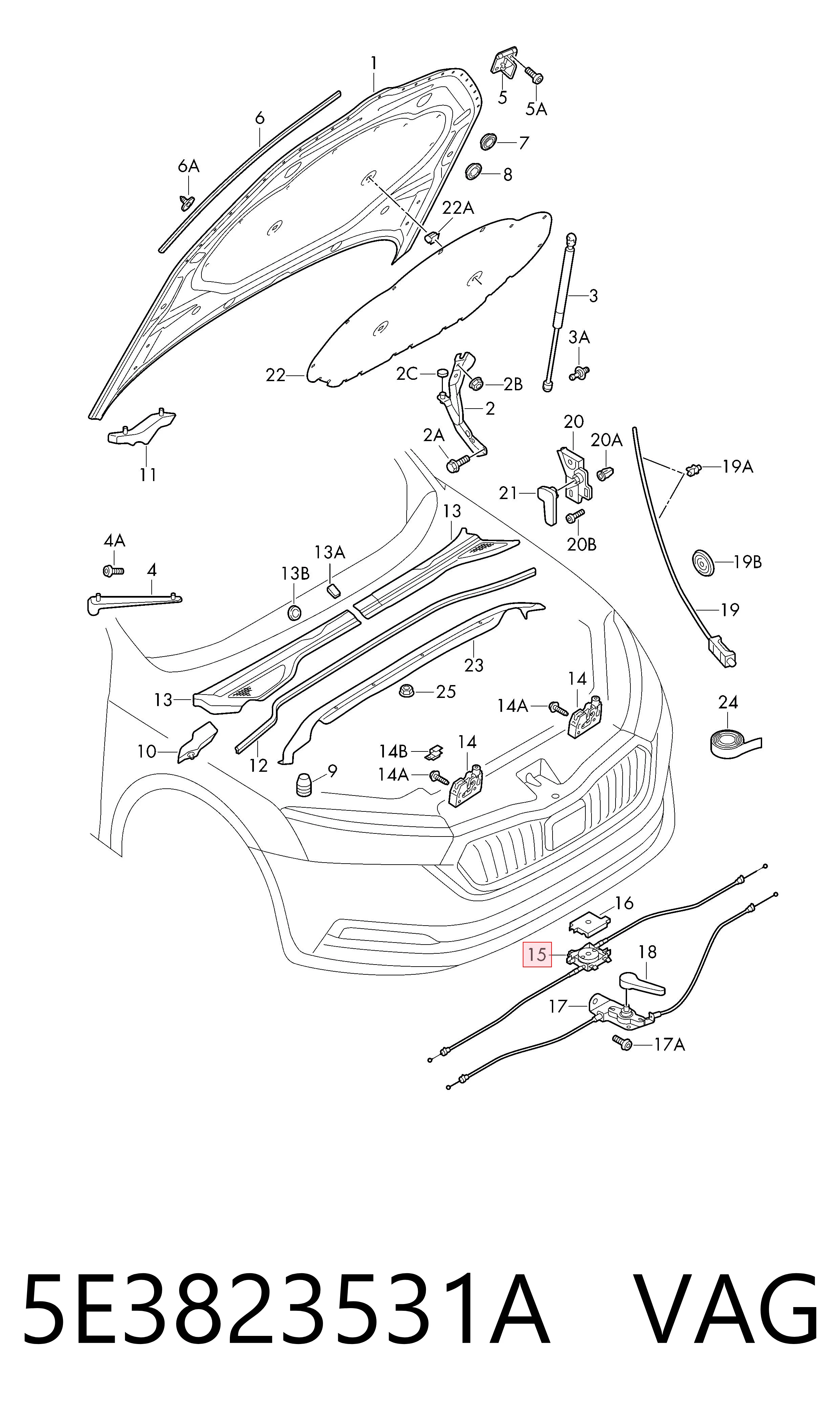 5E3823531A VAG 