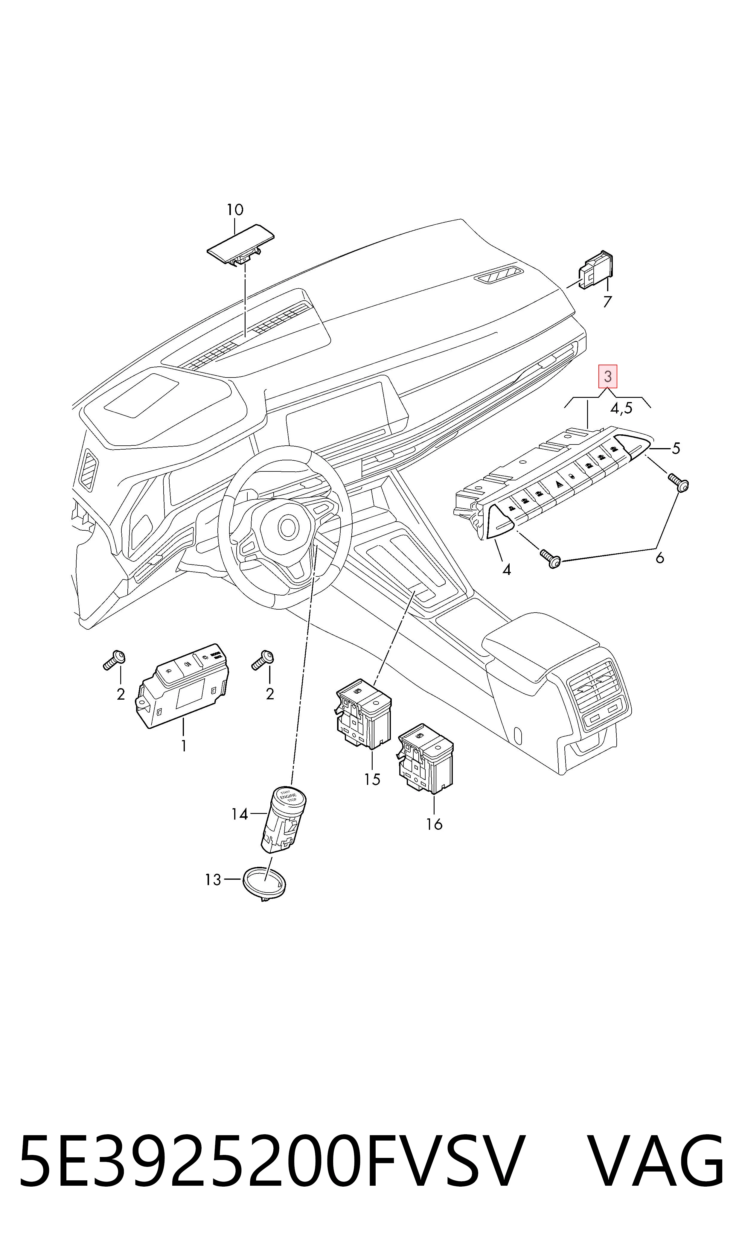 5E3925200FVSV VAG 