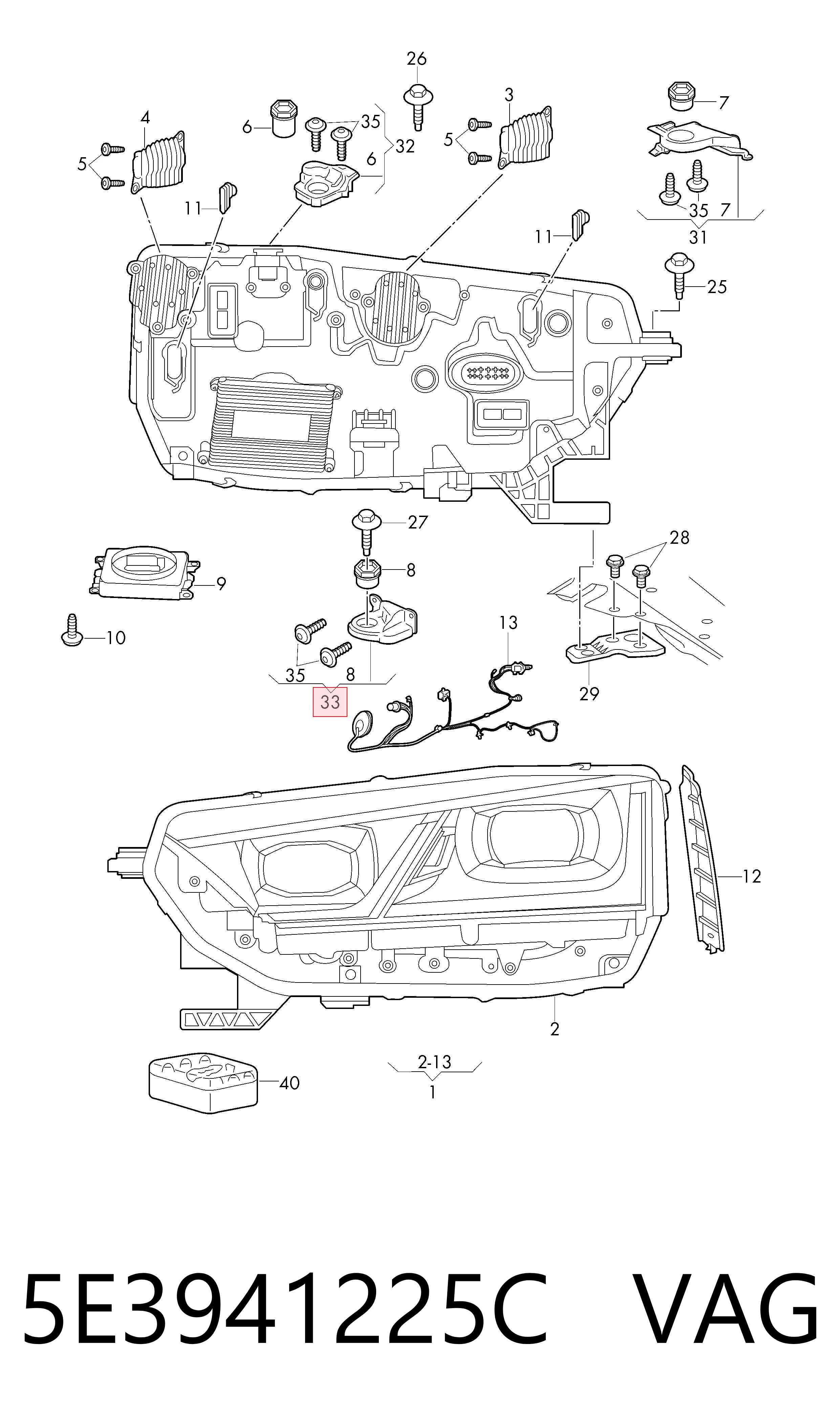5E3941225C VAG 