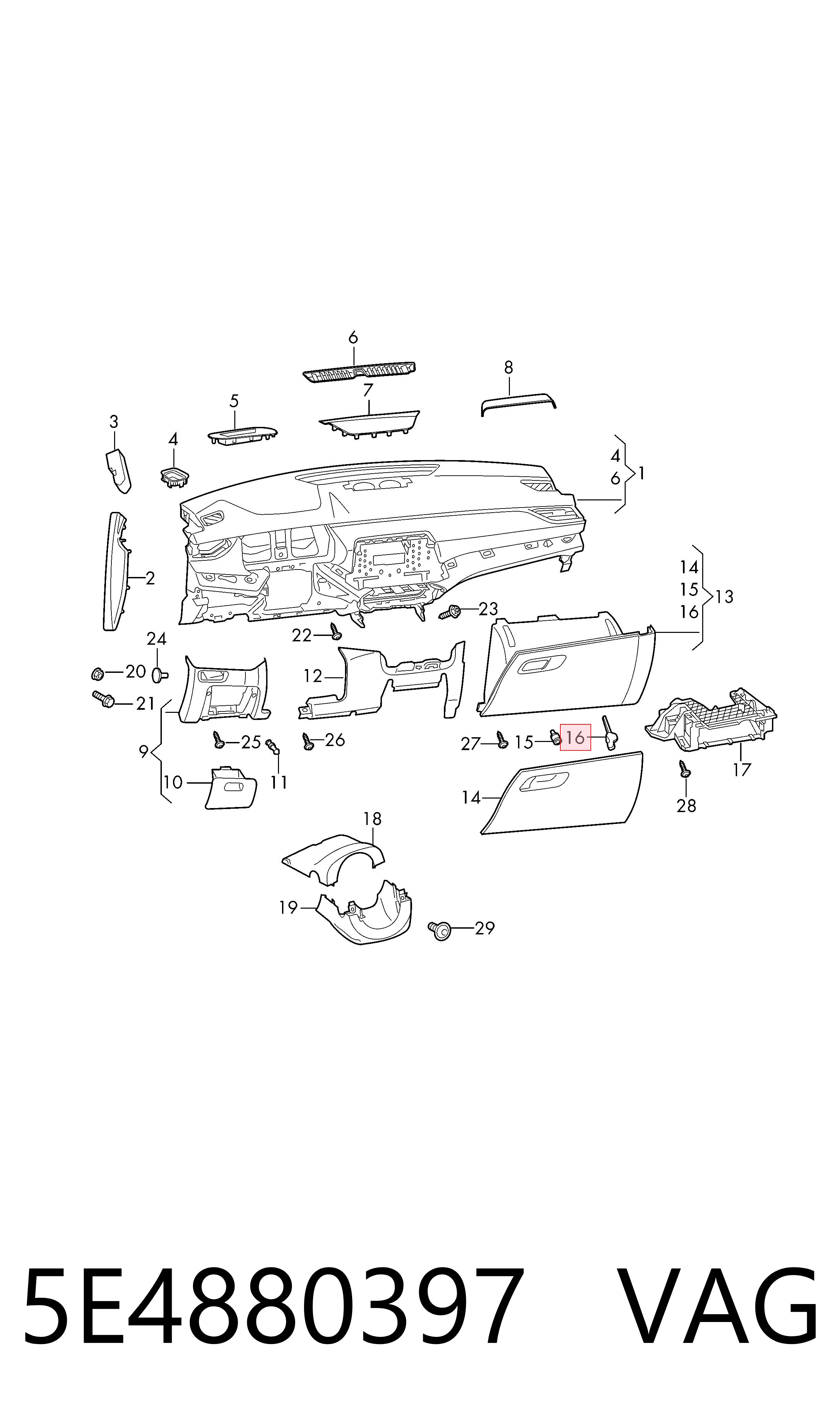 5E4880397 VAG 