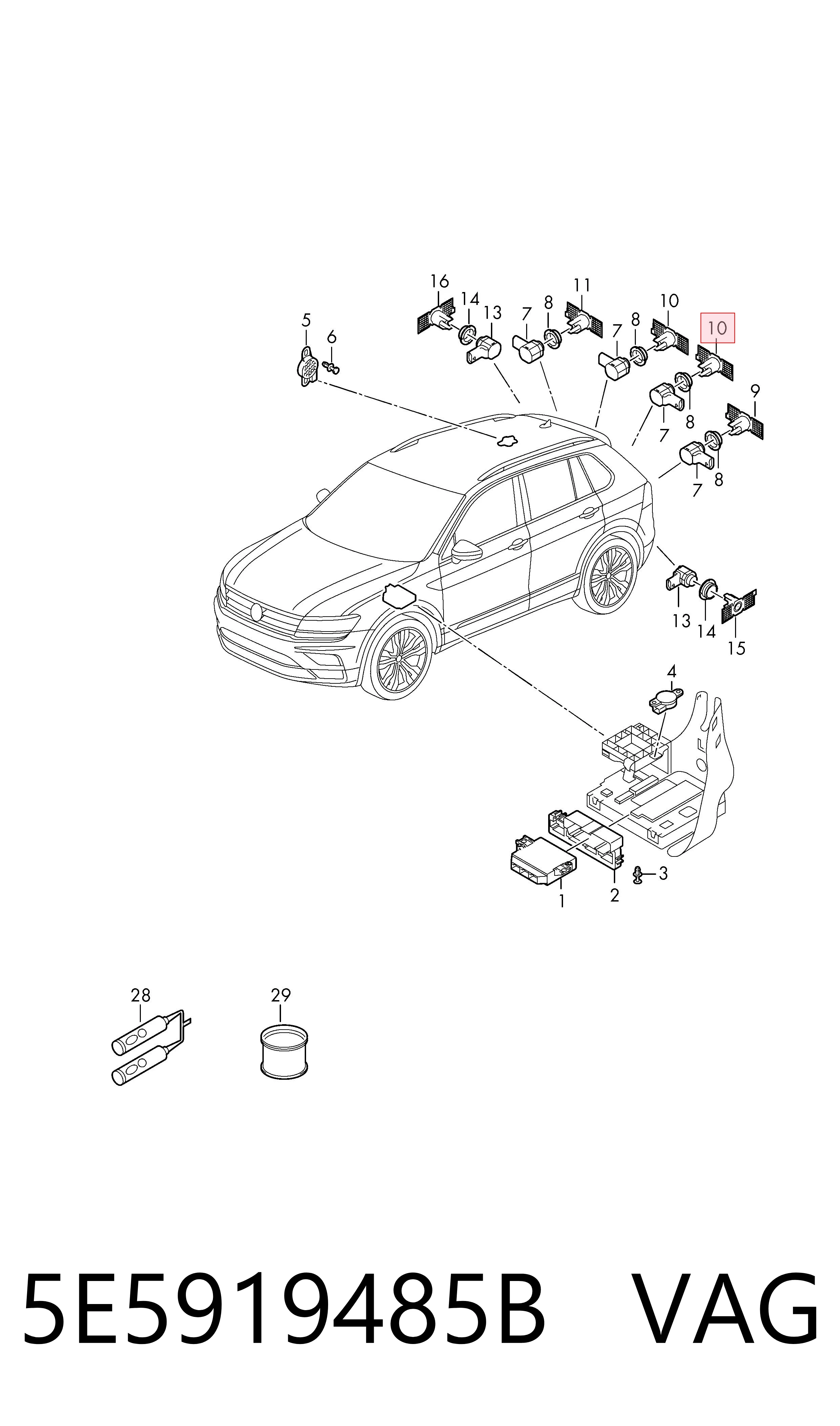 5E5919485B VAG 
