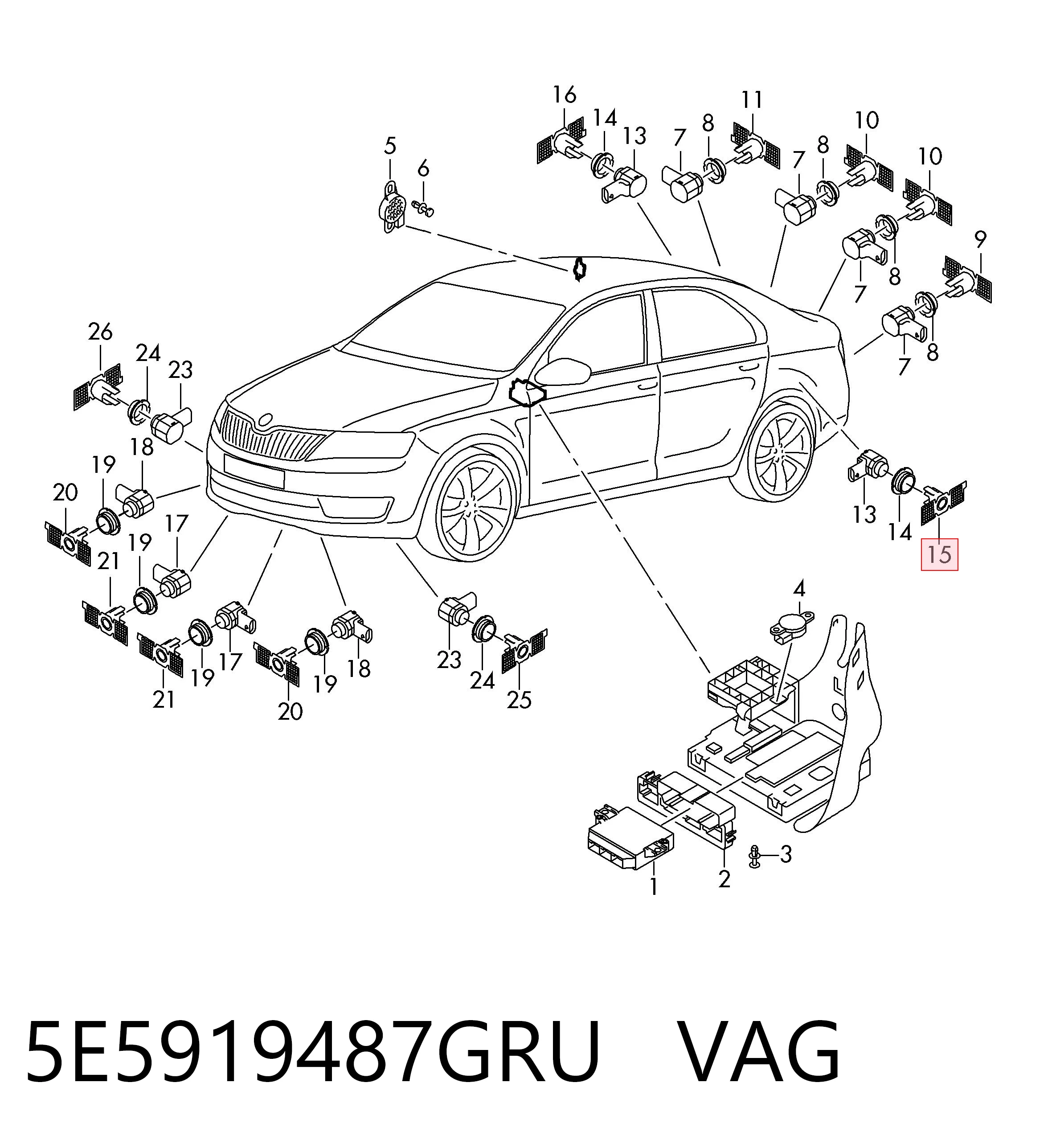 5E5919487GRU VAG 