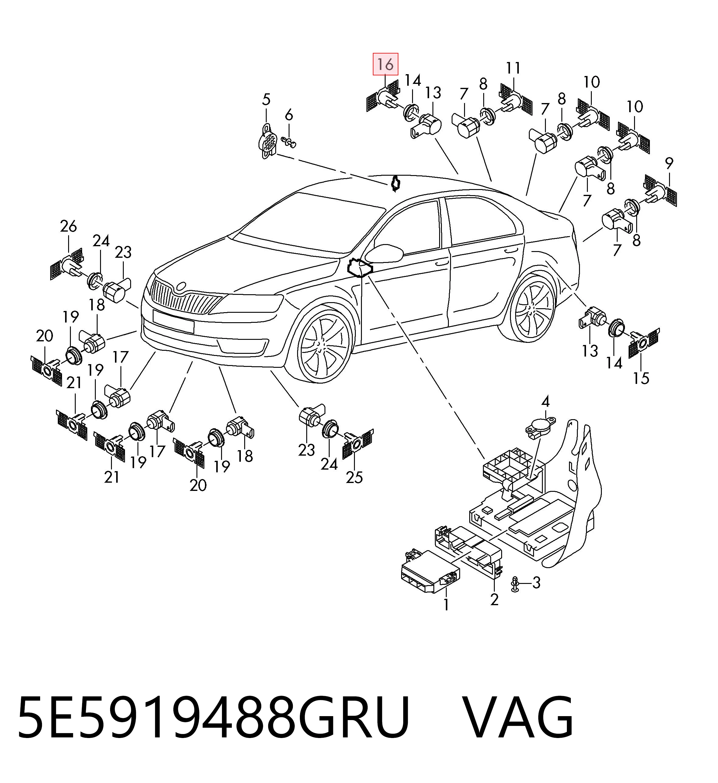 5E5919488GRU VAG 