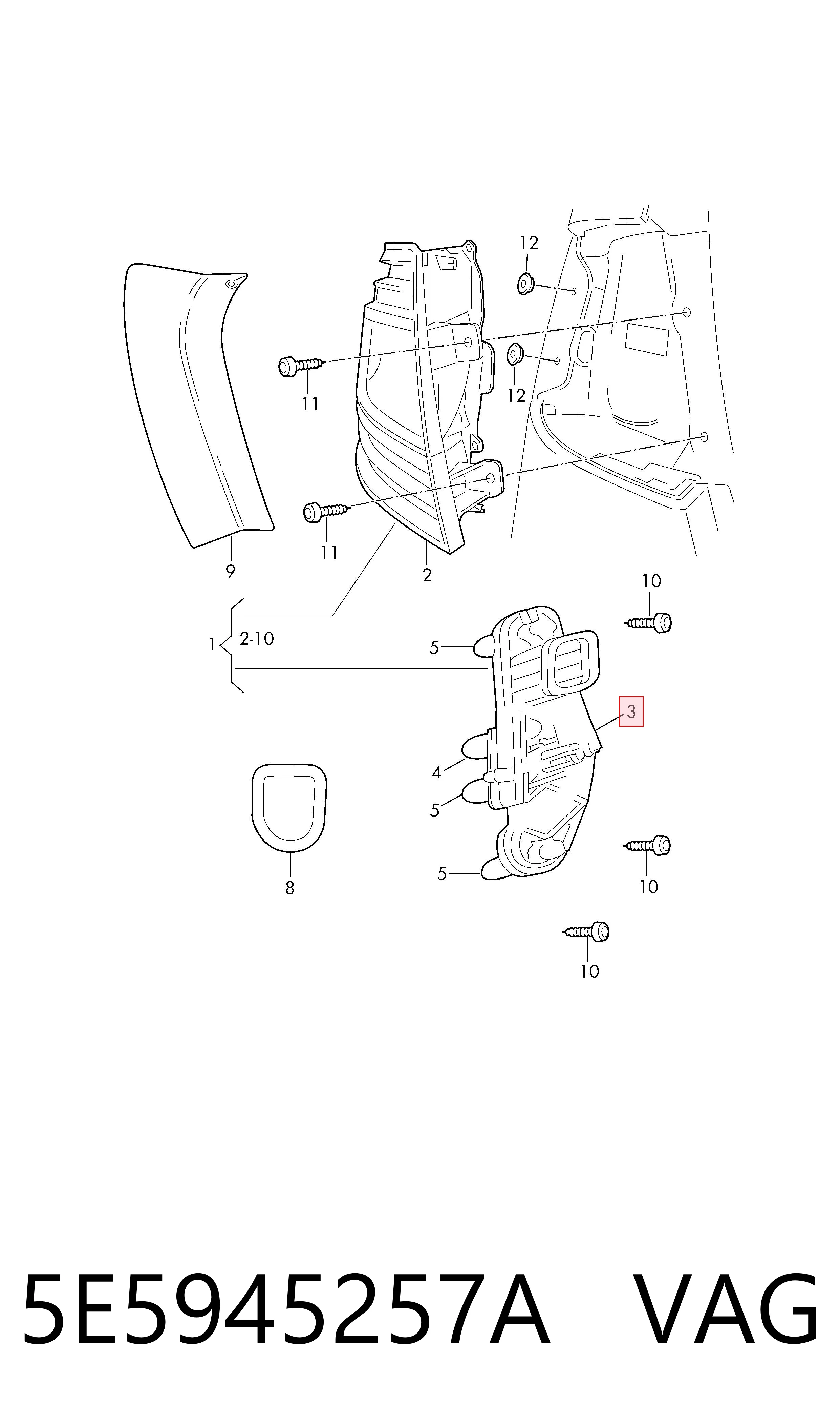 5E5945257A VAG 