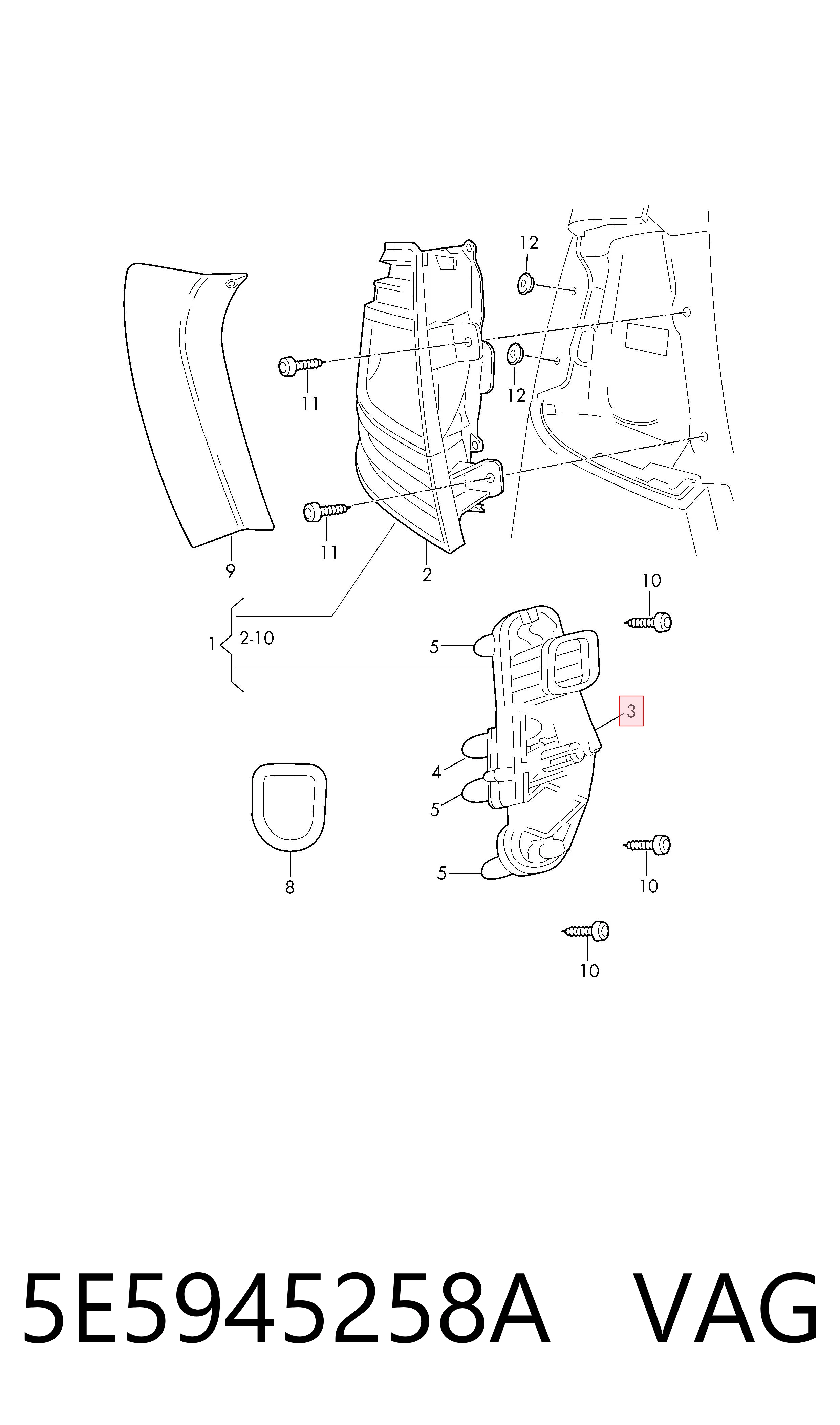 5E5945258A VAG 