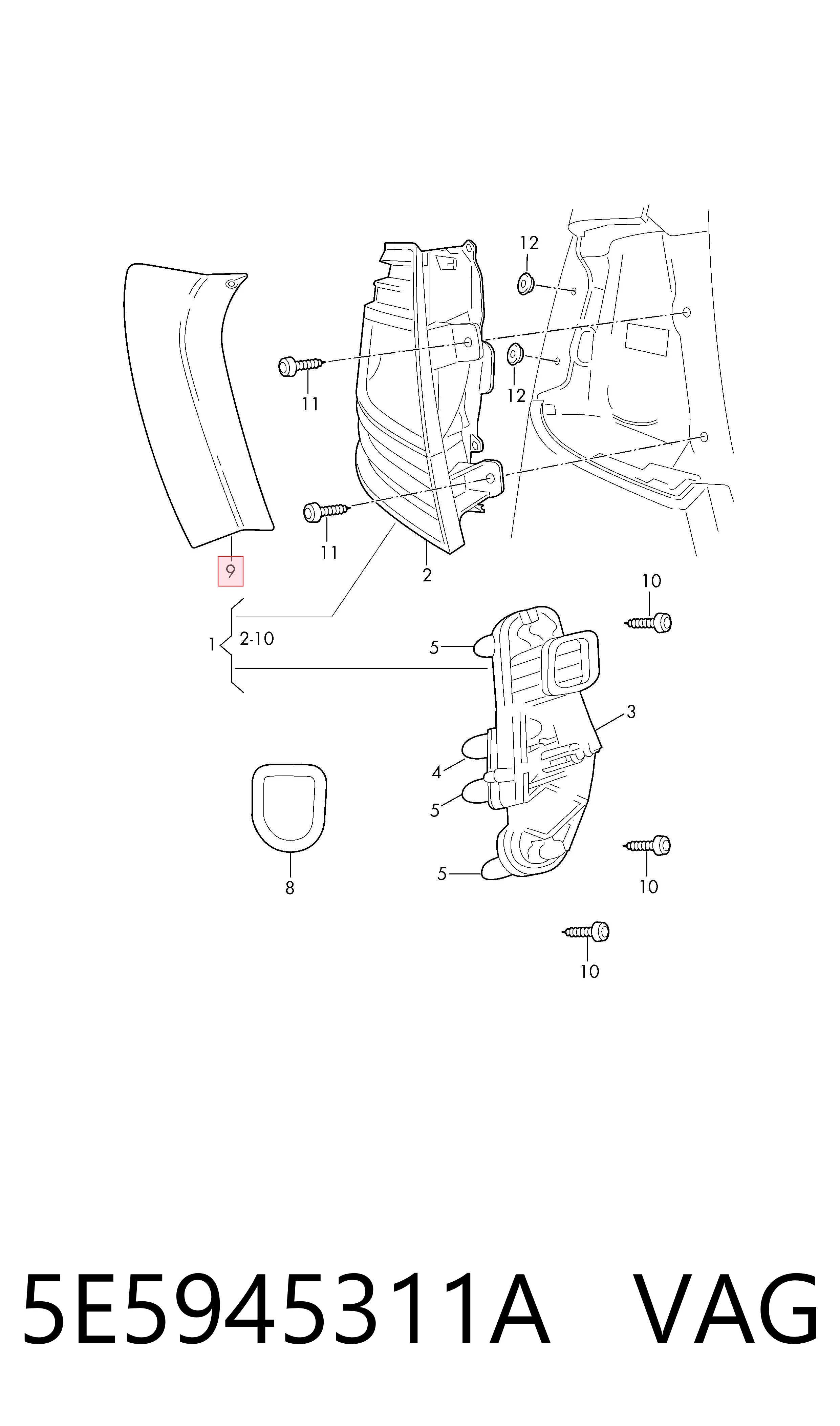 5E5945311A VAG 