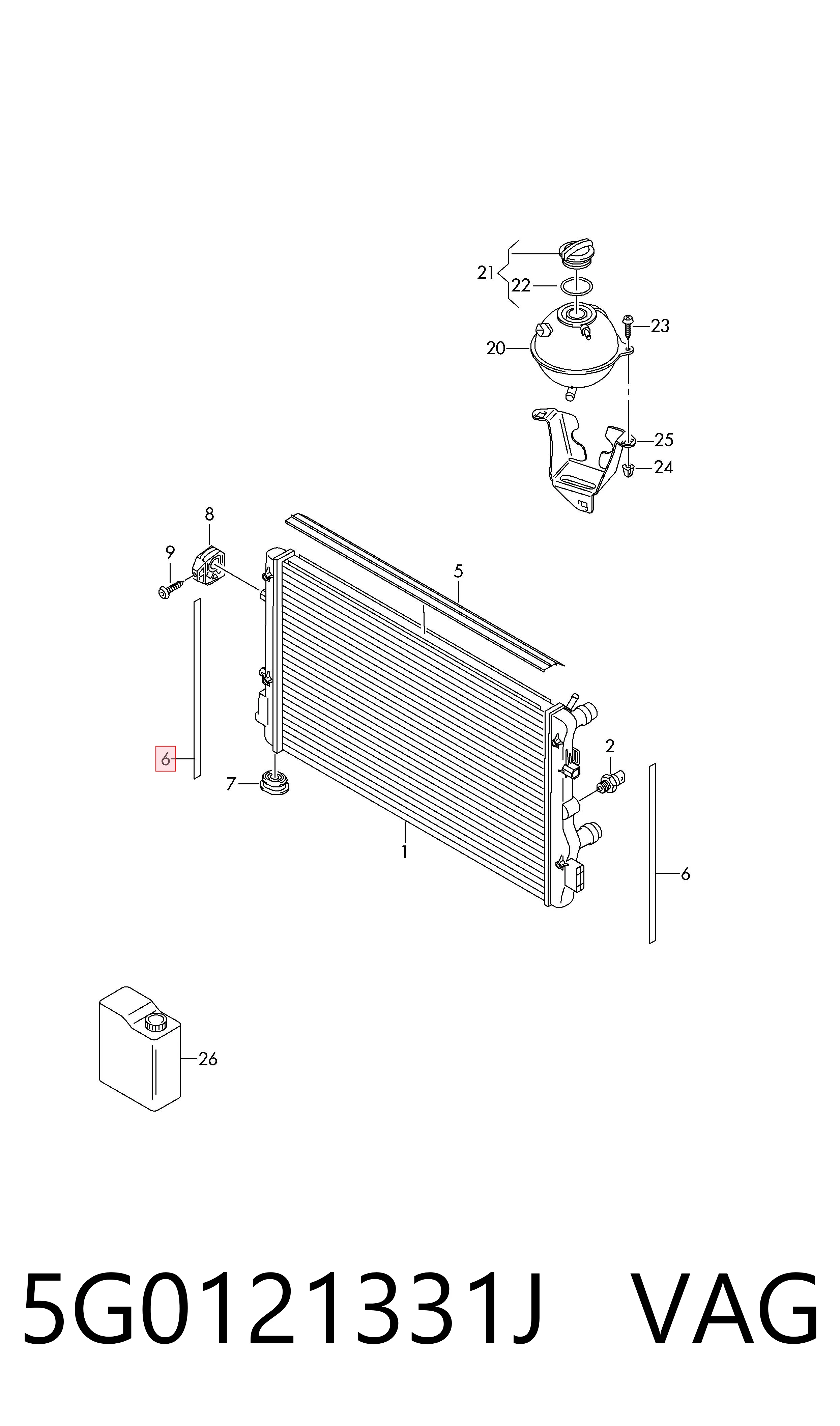 5G0121331J VAG 