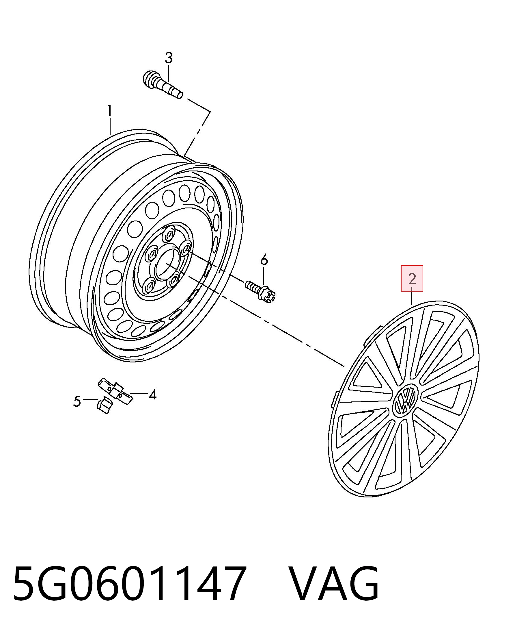 5G0601147 VAG
