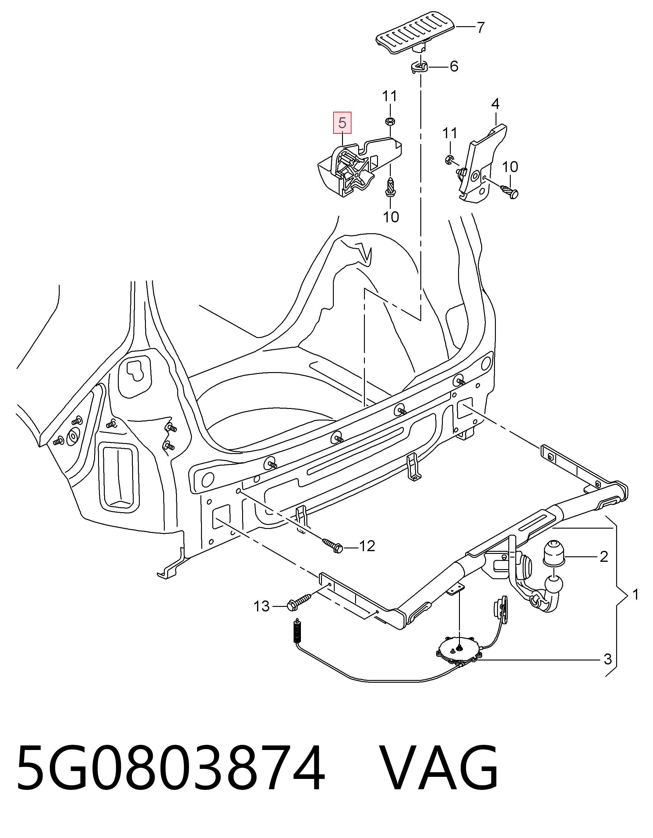 5G0803874 VAG 