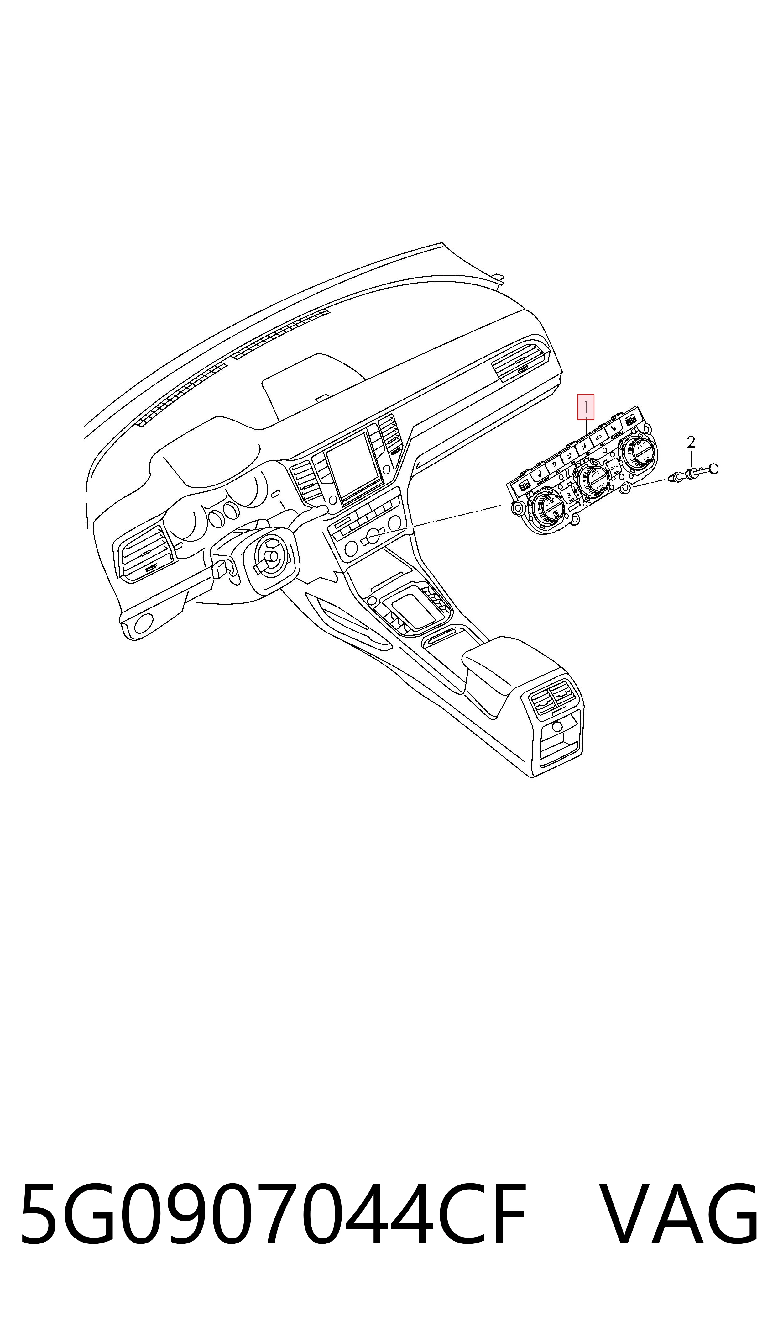 Регулятор вентилятора отопителя Volkswagen Golf ALLTRACK VII универсал (BA5, BV5) (2014 - 2020) цена, от 98.65 USD