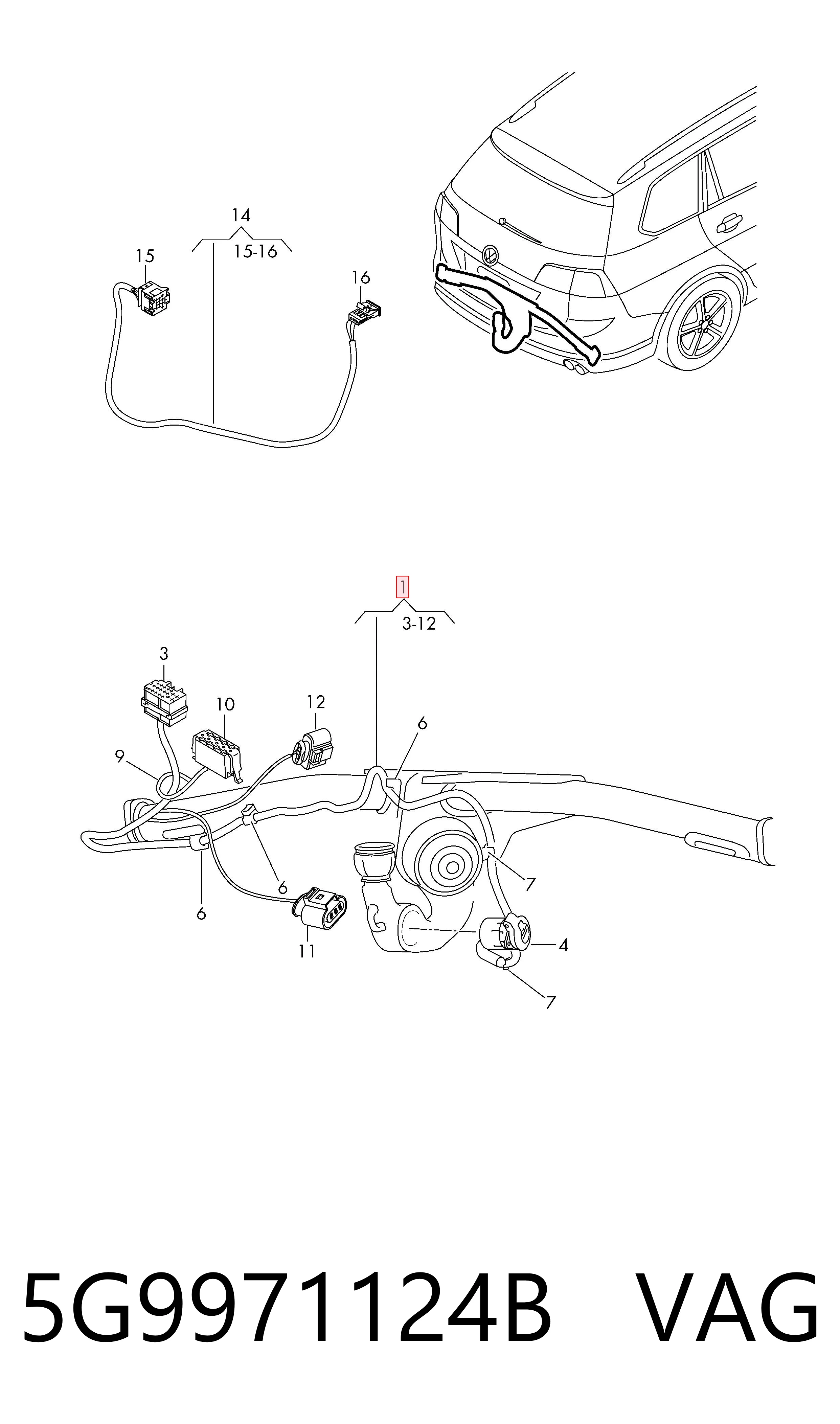 5G9971124B VAG 