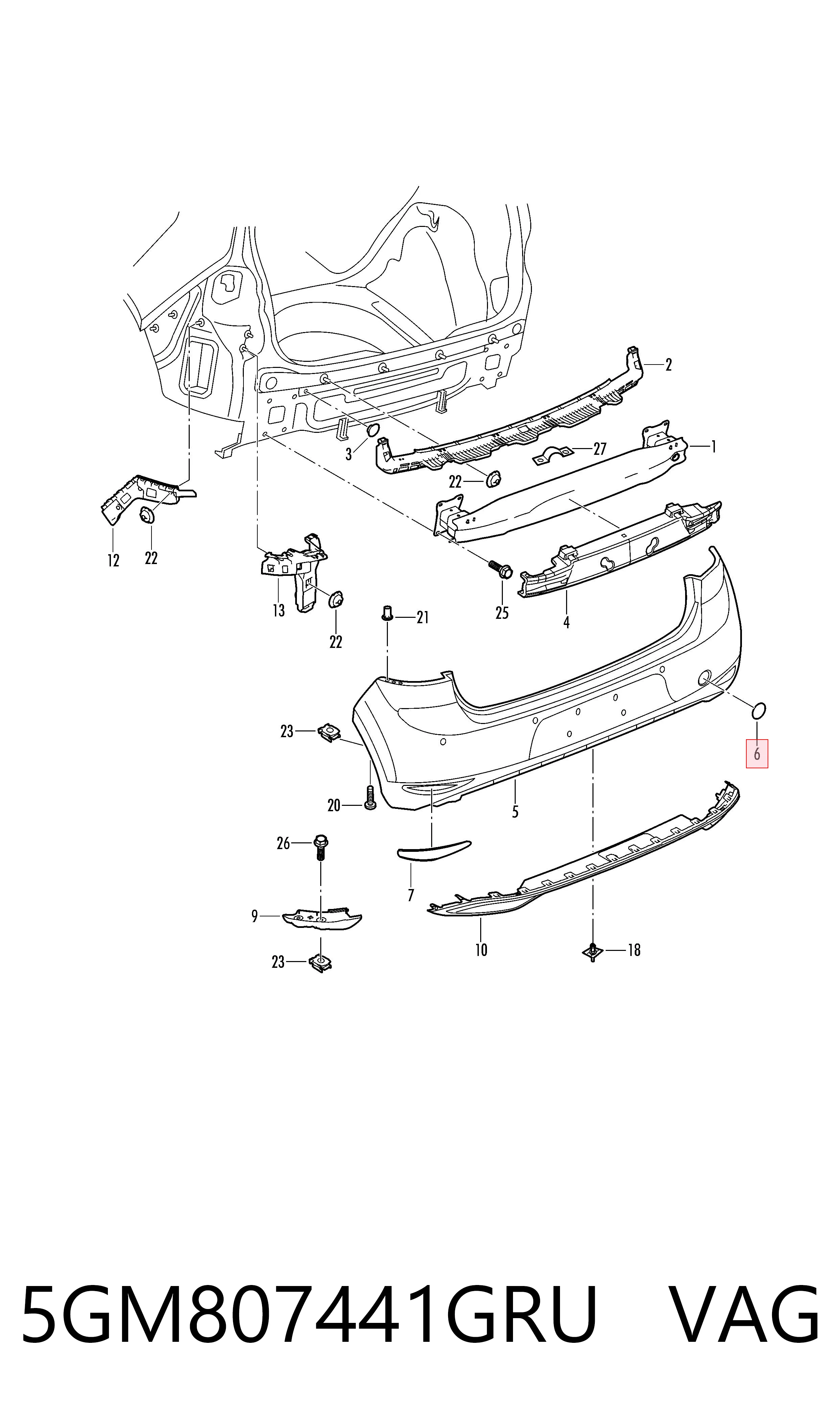 5GM807441GRU VAG 