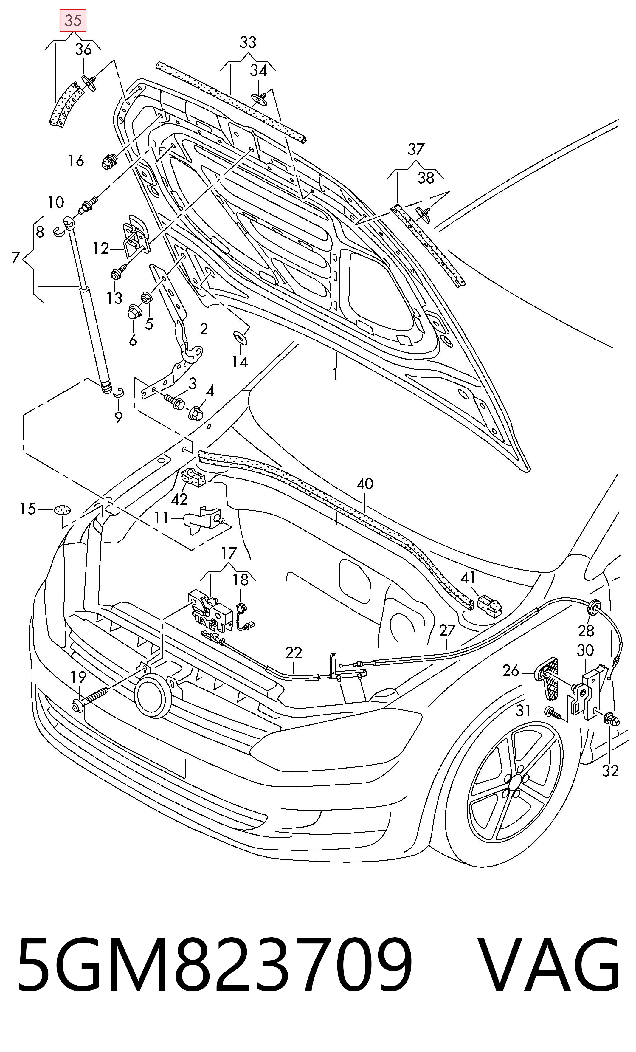 5GM823709 VAG 