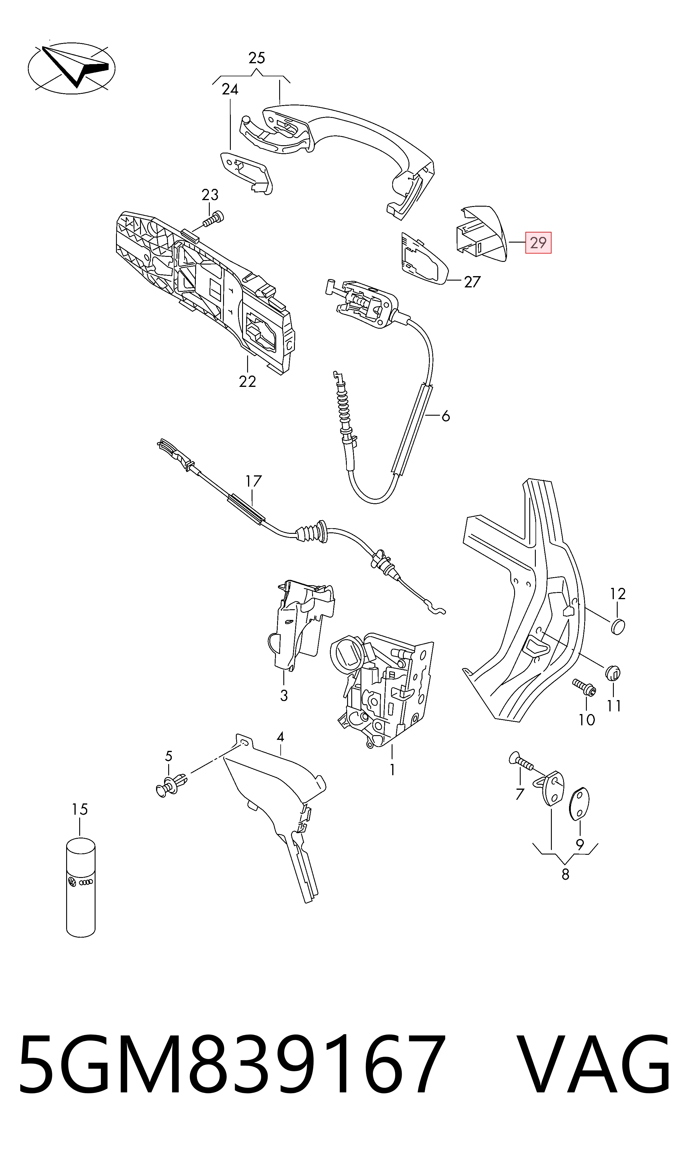 5GM839167 VAG 