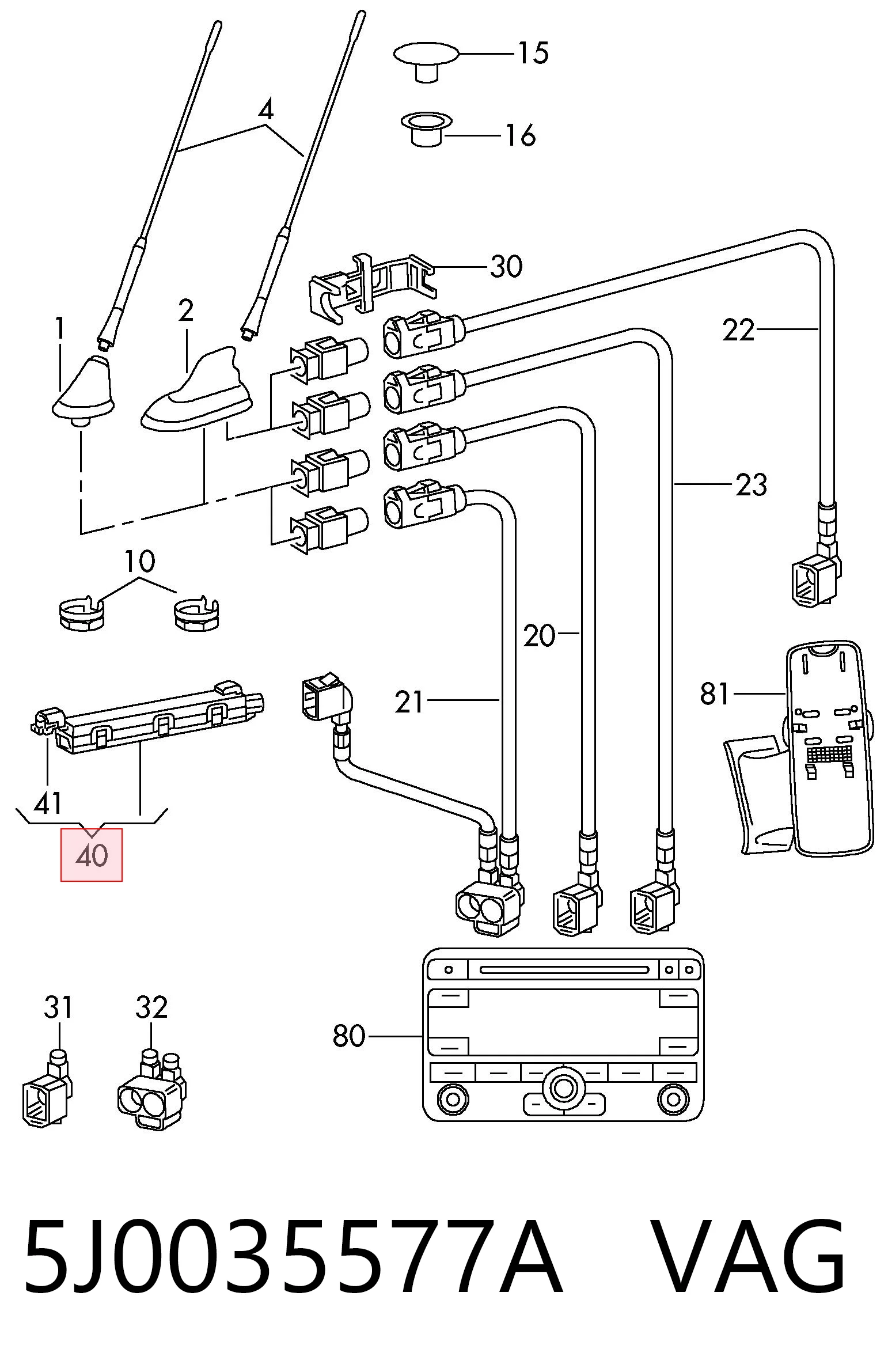 5J0035577A VAG 
