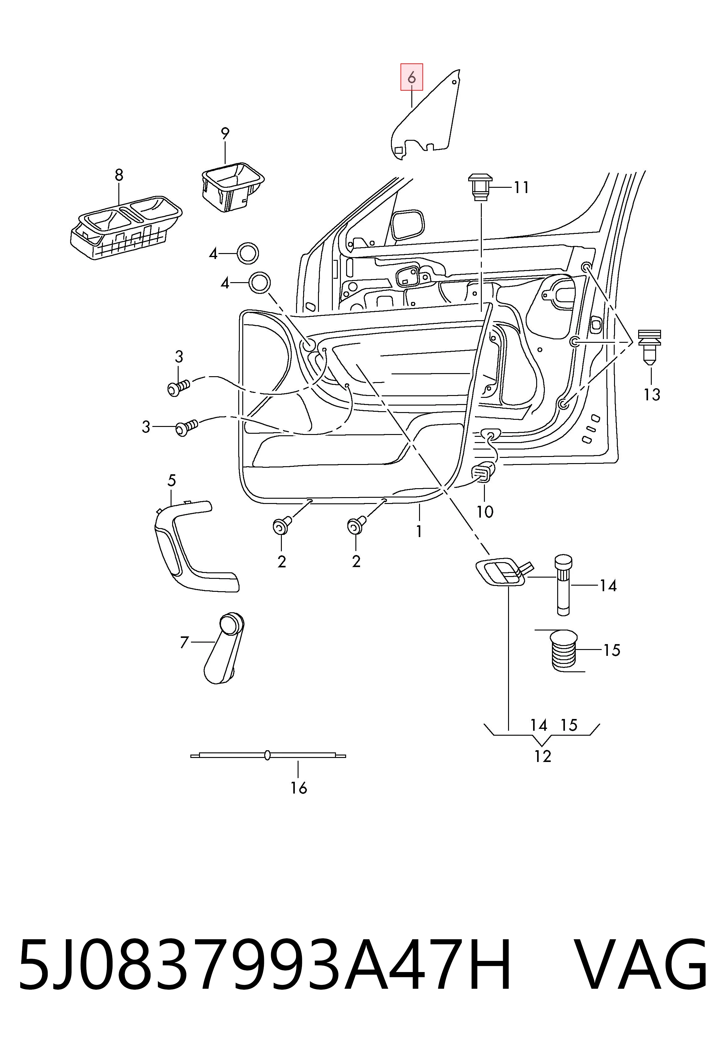 5J0837993A47H VAG 
