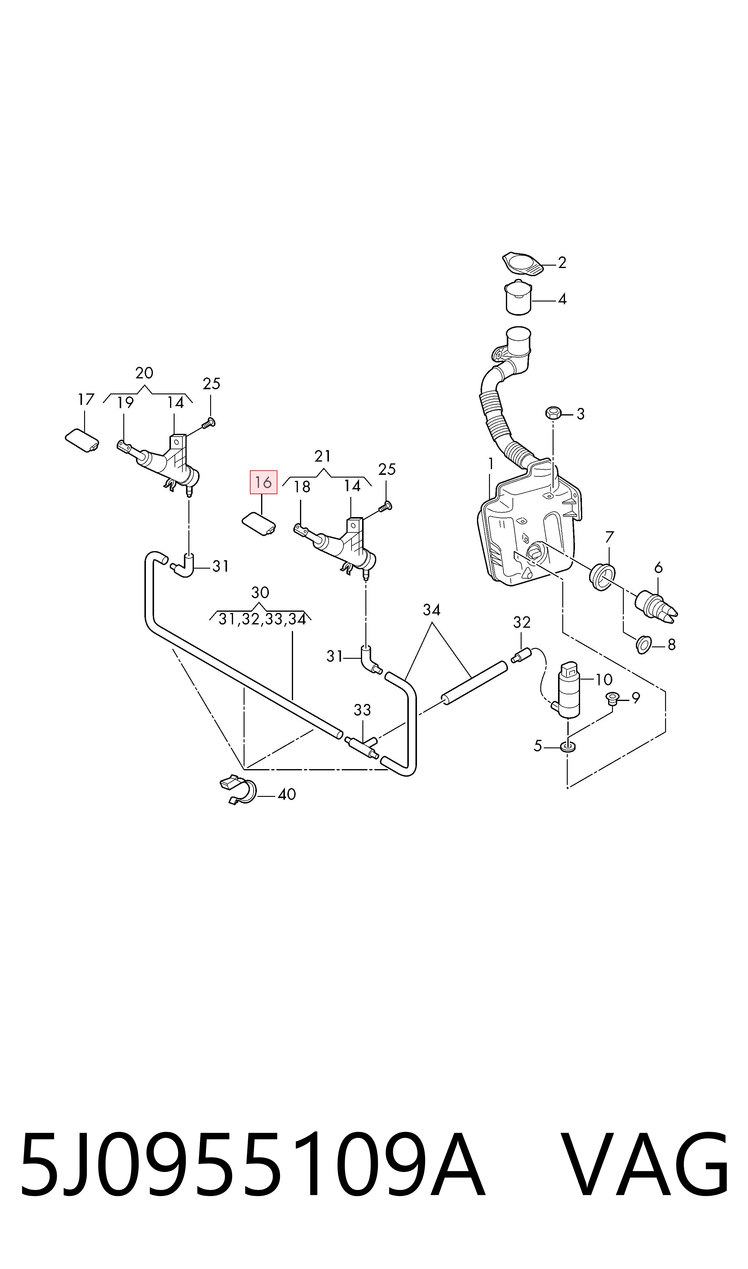 5J0955109A VAG 
