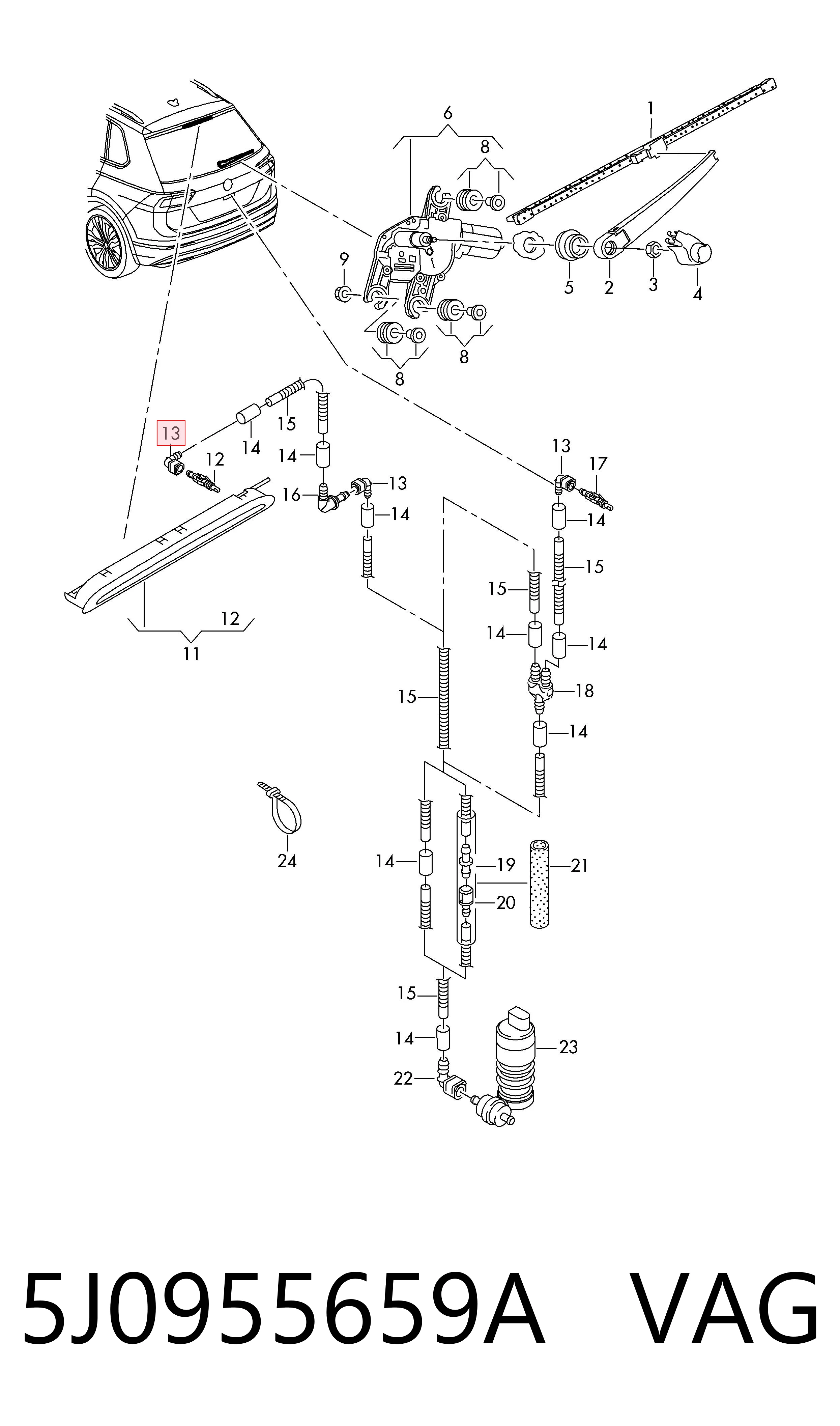 5J0955659A VAG 