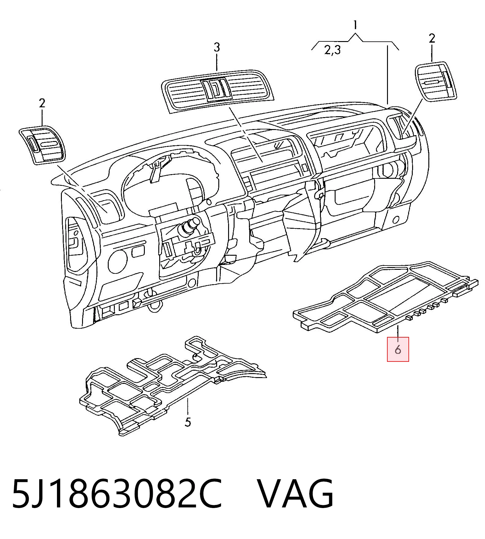 5J1863082C VAG 