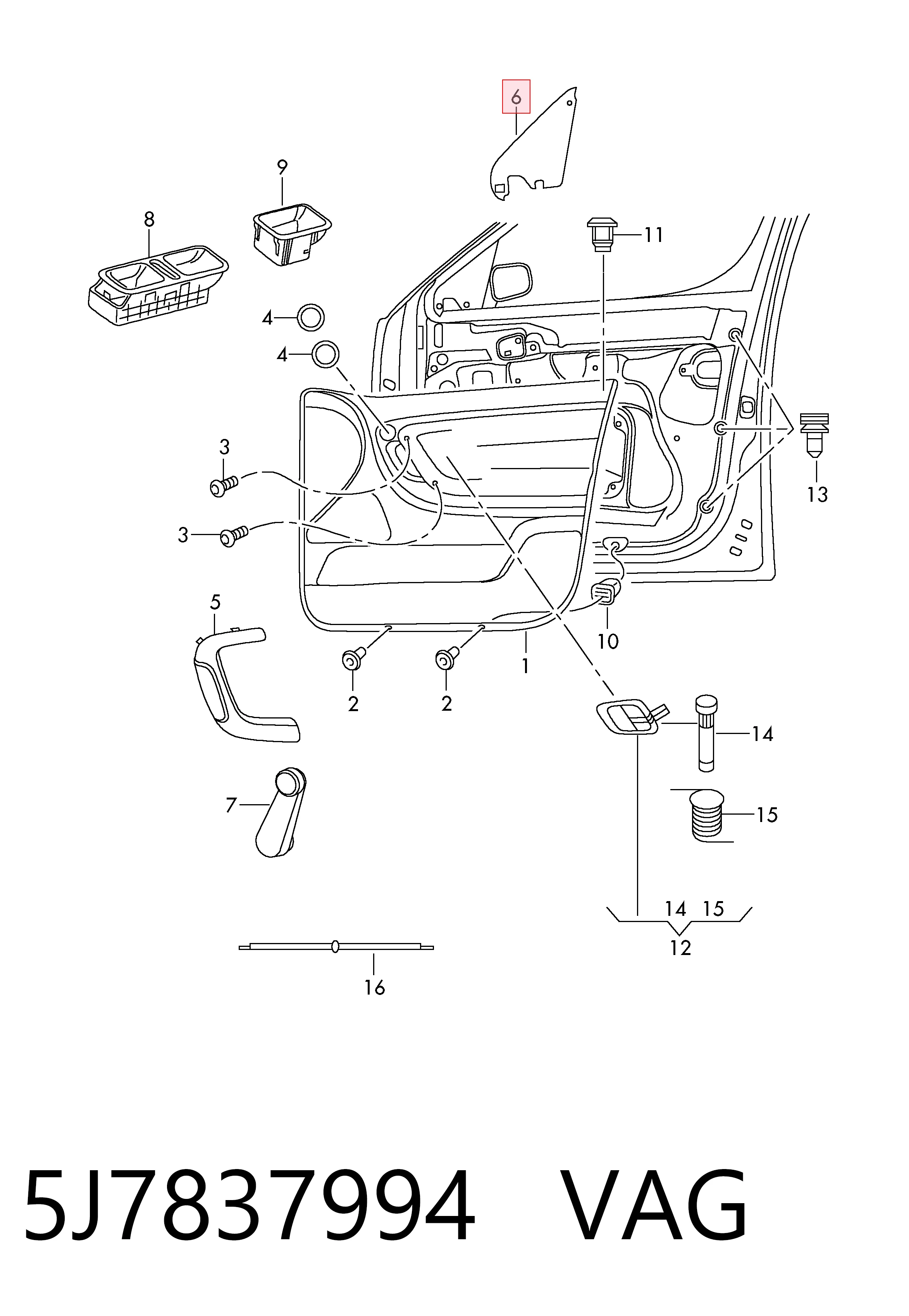 5J7837994 VAG 