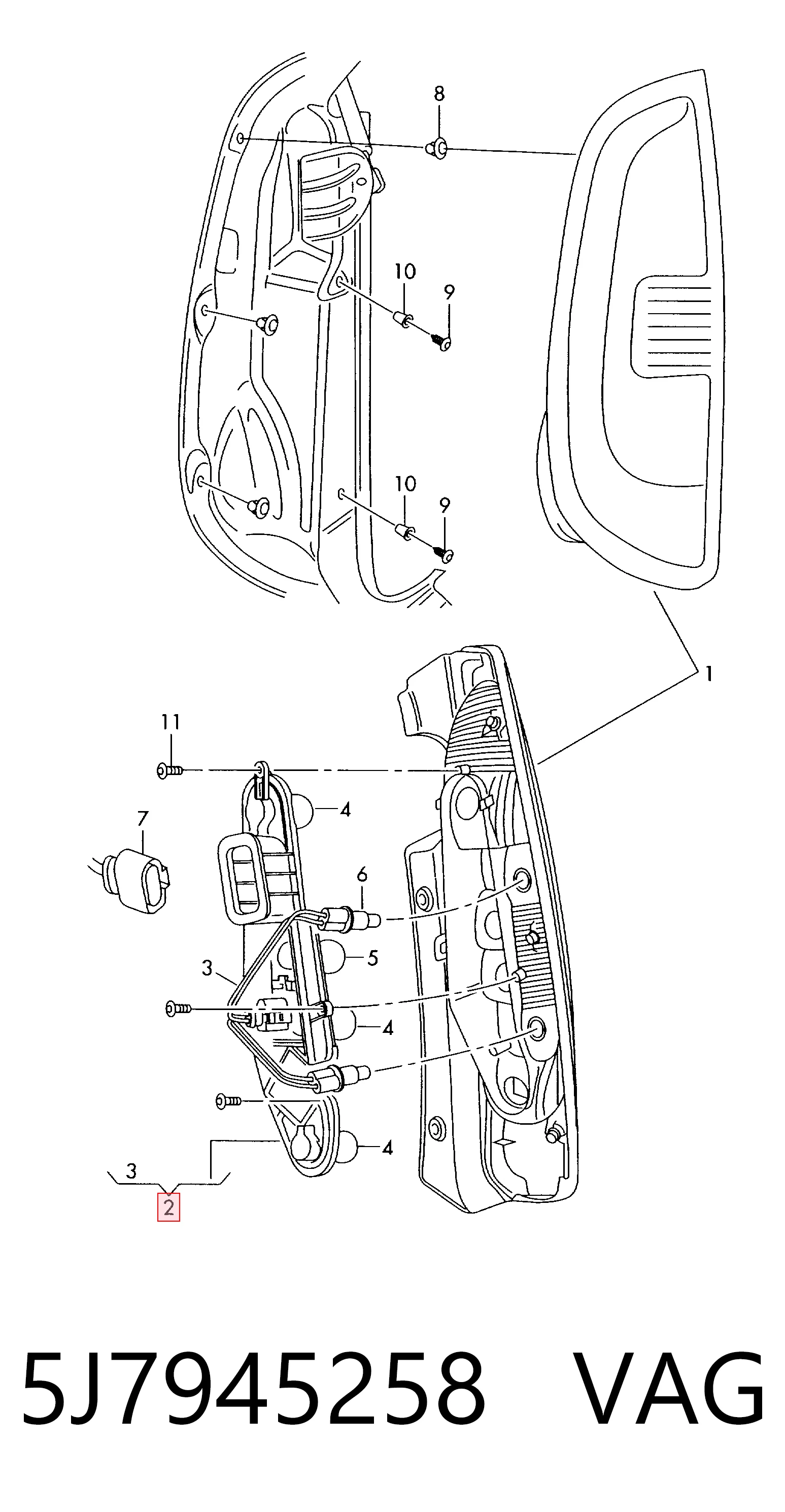 5J7945258 VAG 