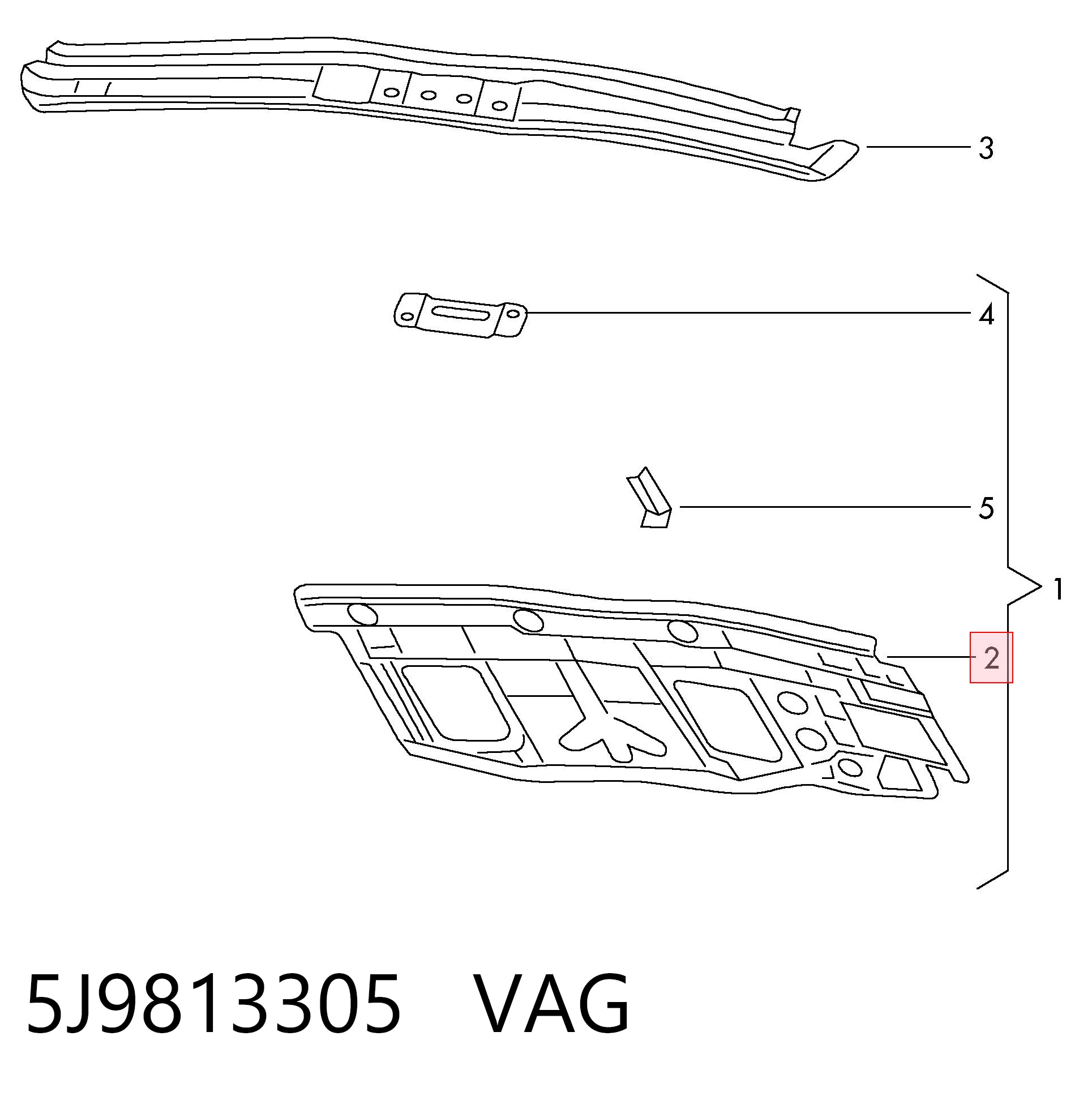 5J9813305 VAG 