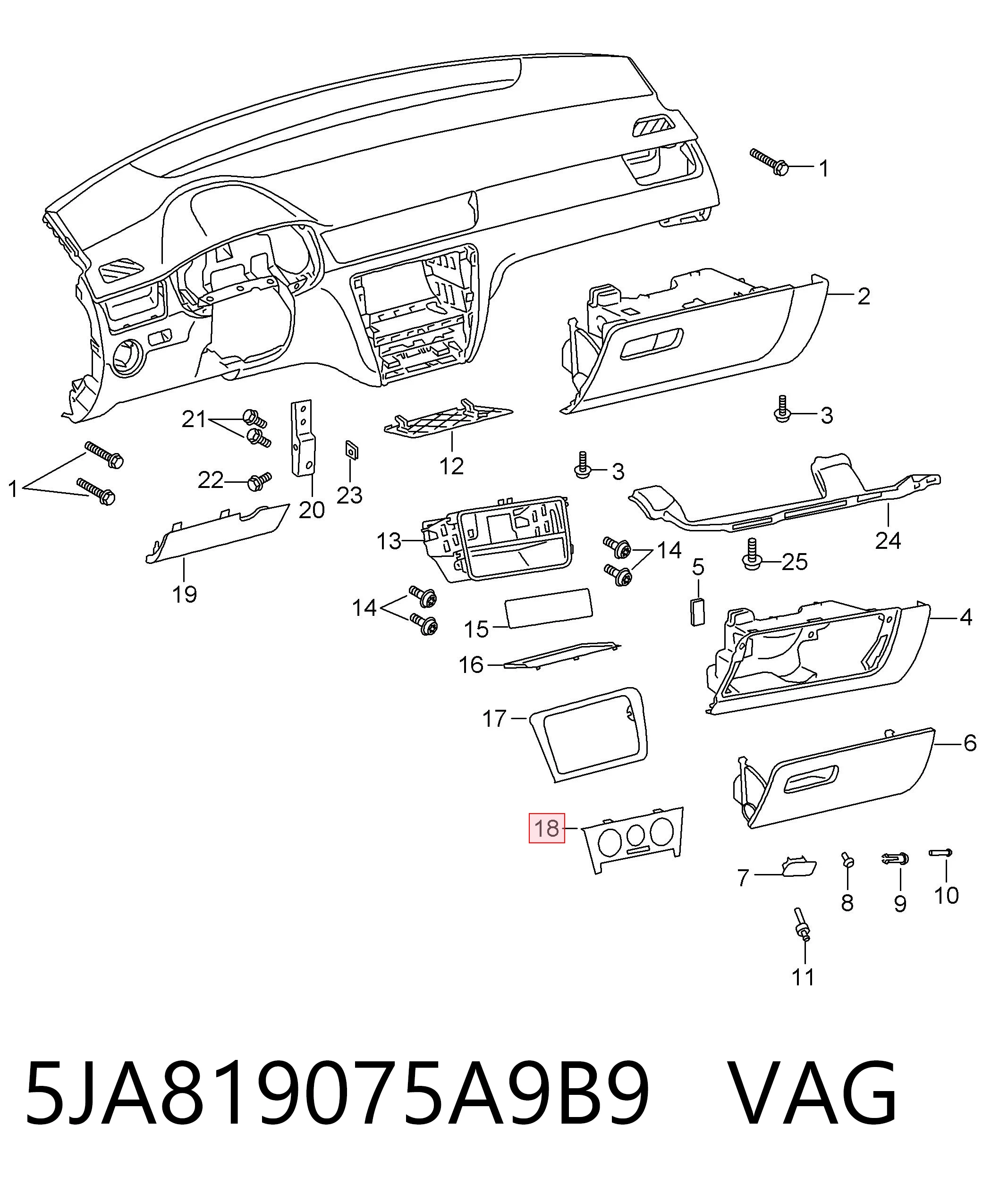 5JA819075A9B9 VAG 