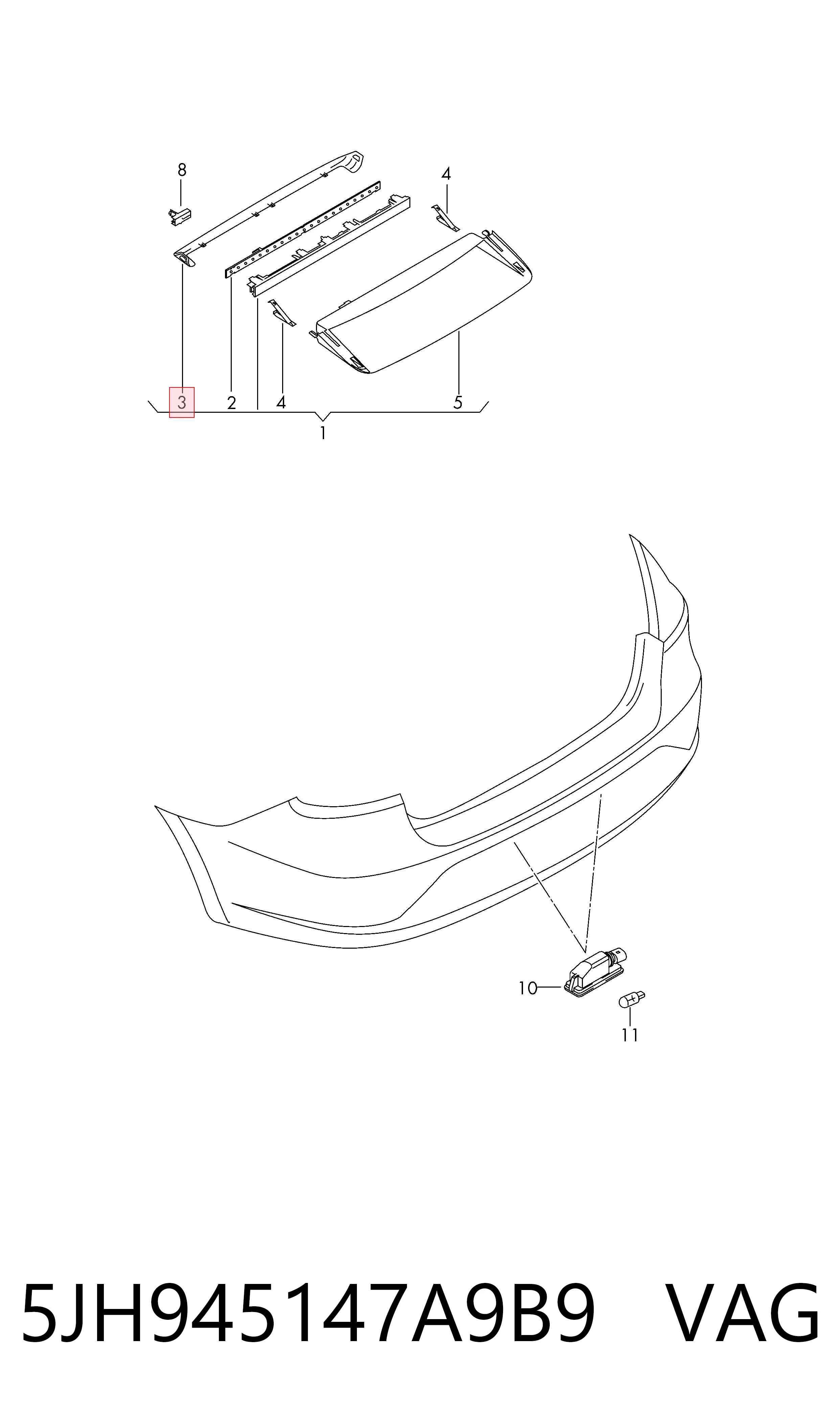 5JH945147A9B9 VAG 