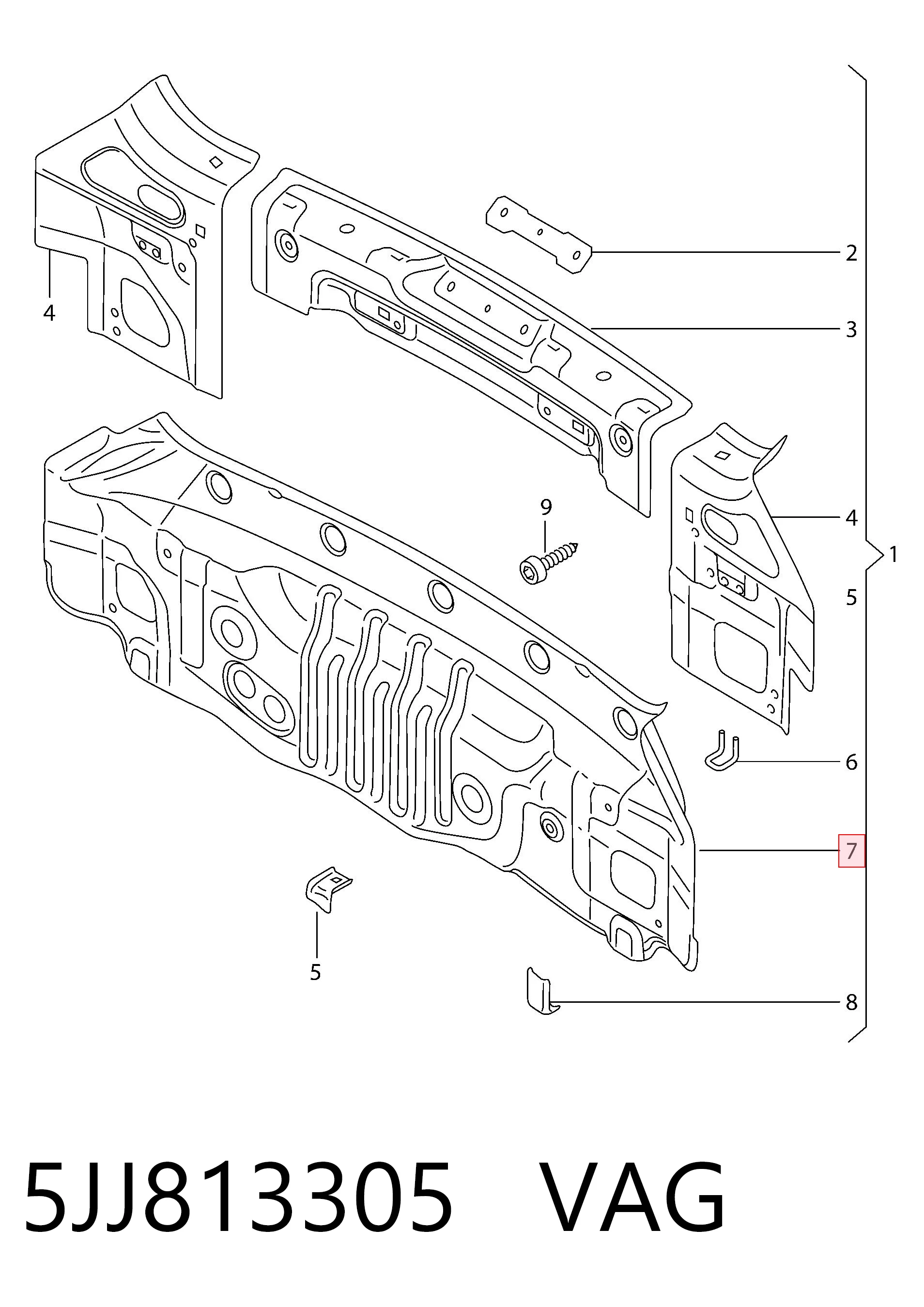 5JJ813305 VAG 