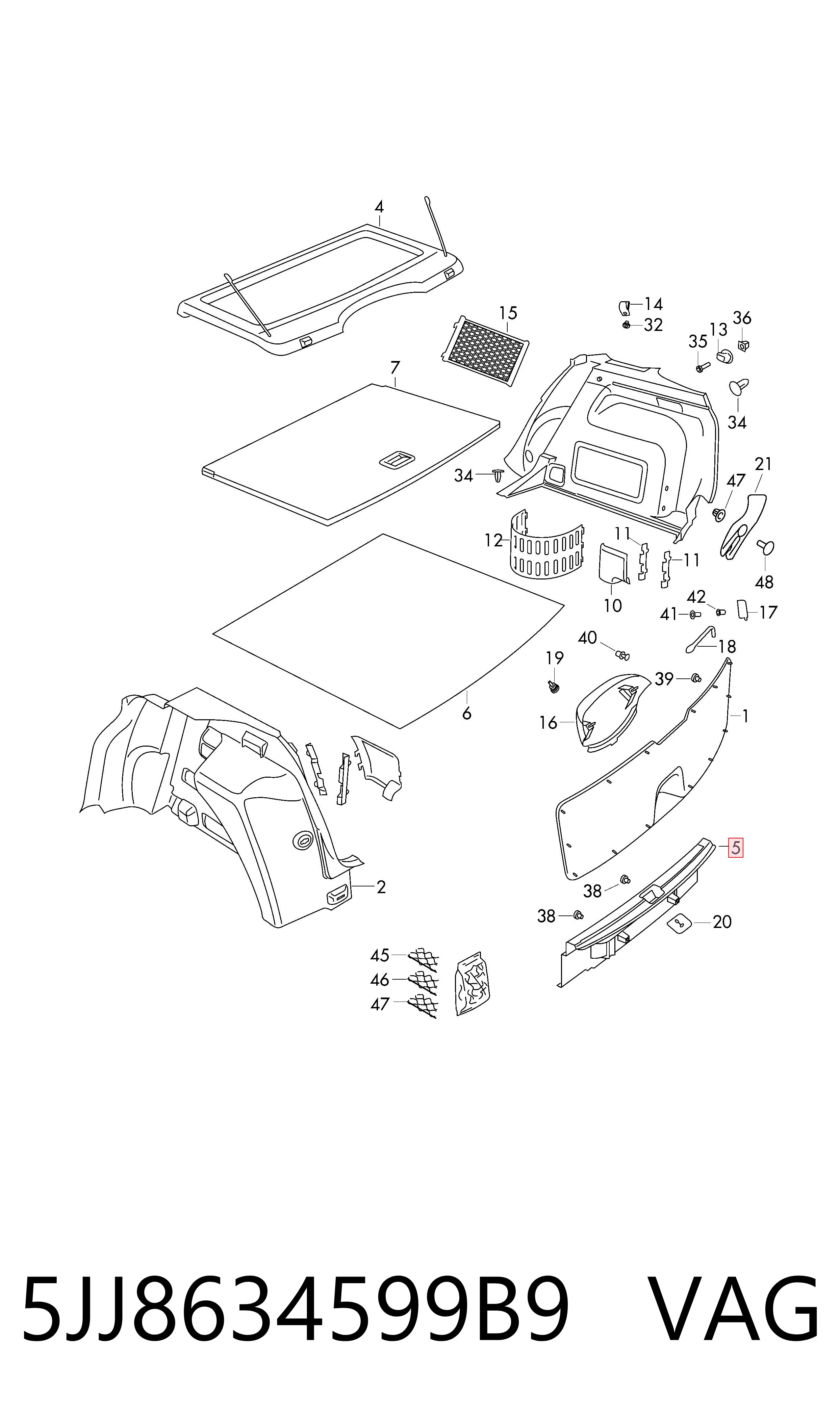 5JJ8634599B9 VAG 