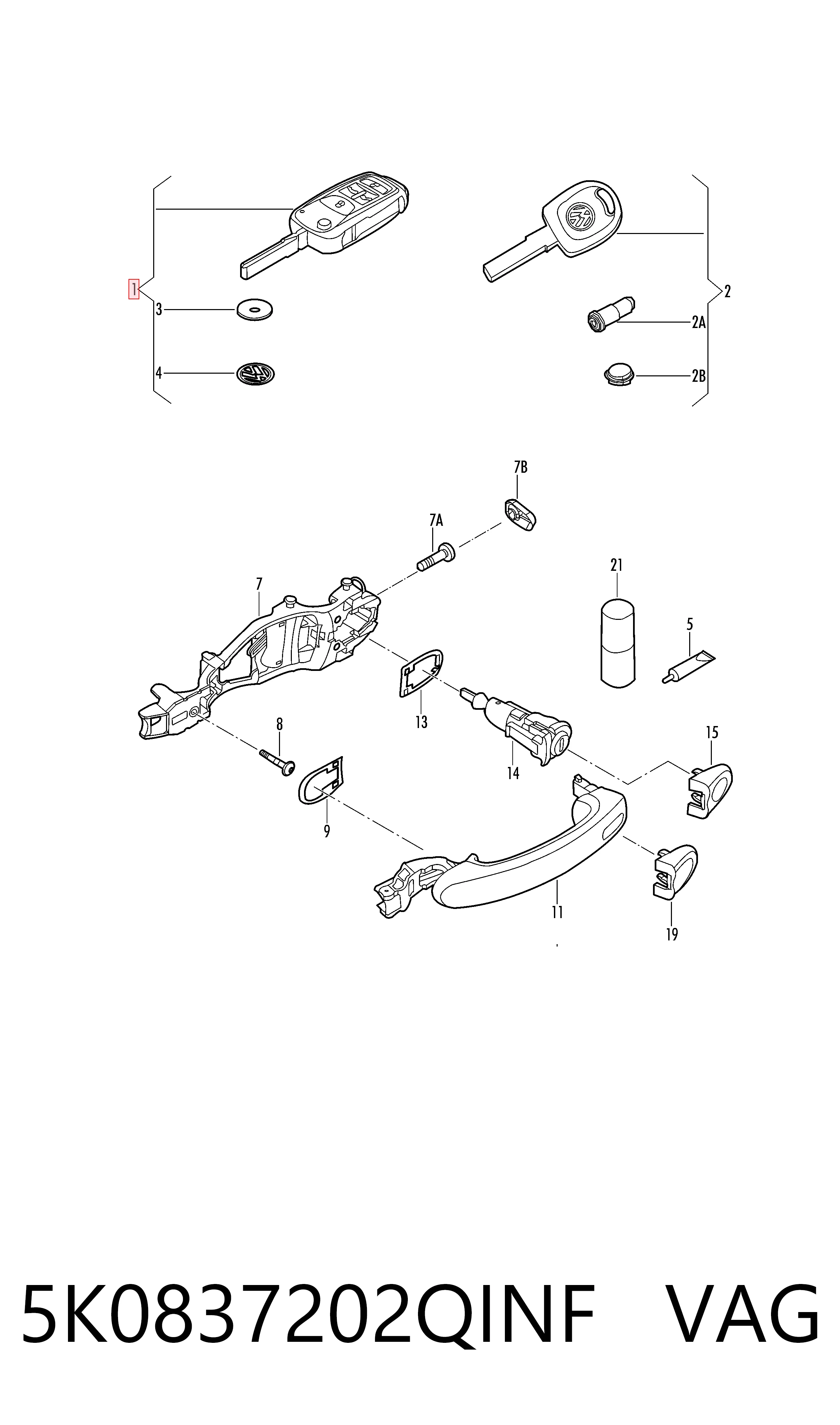 5K0837202QINF VAG 