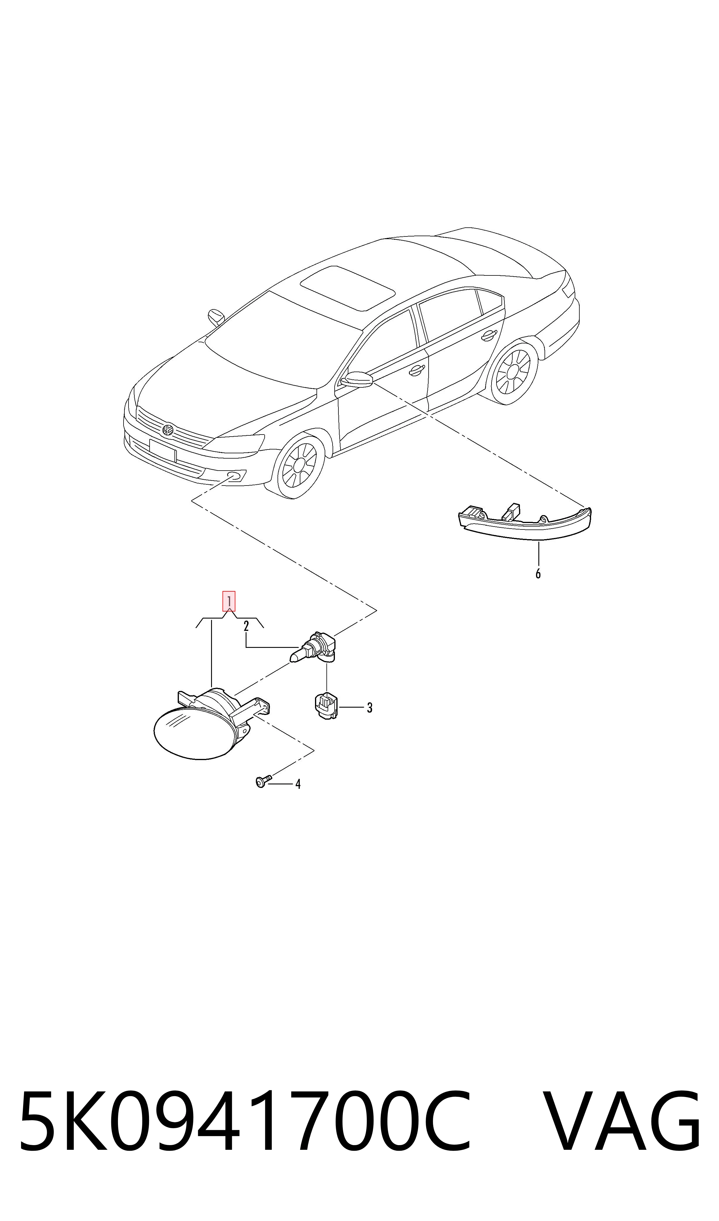 Фара противотуманная, правая VALEO 44074 цена, от 30.78 USD