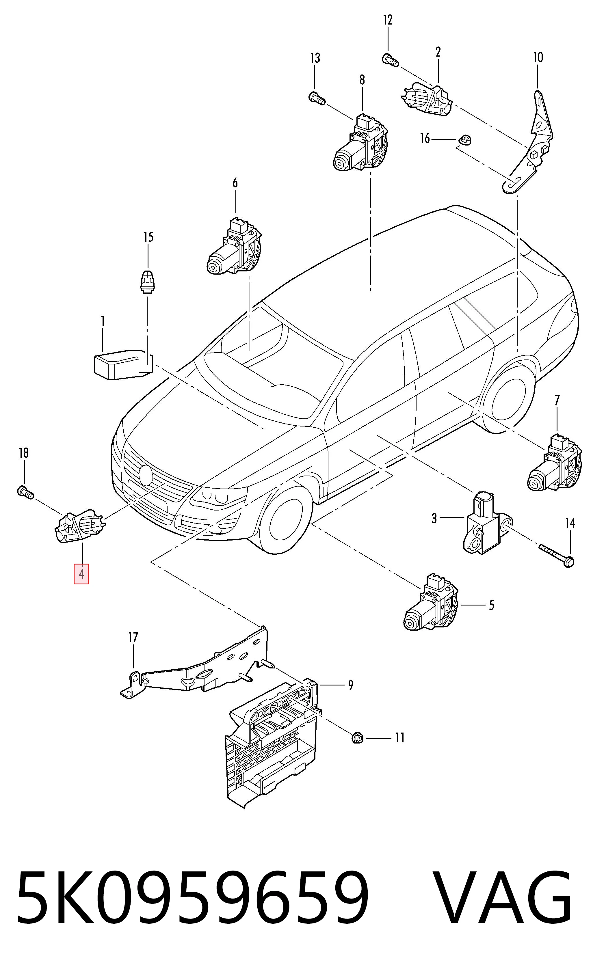 5K0959659 VAG 